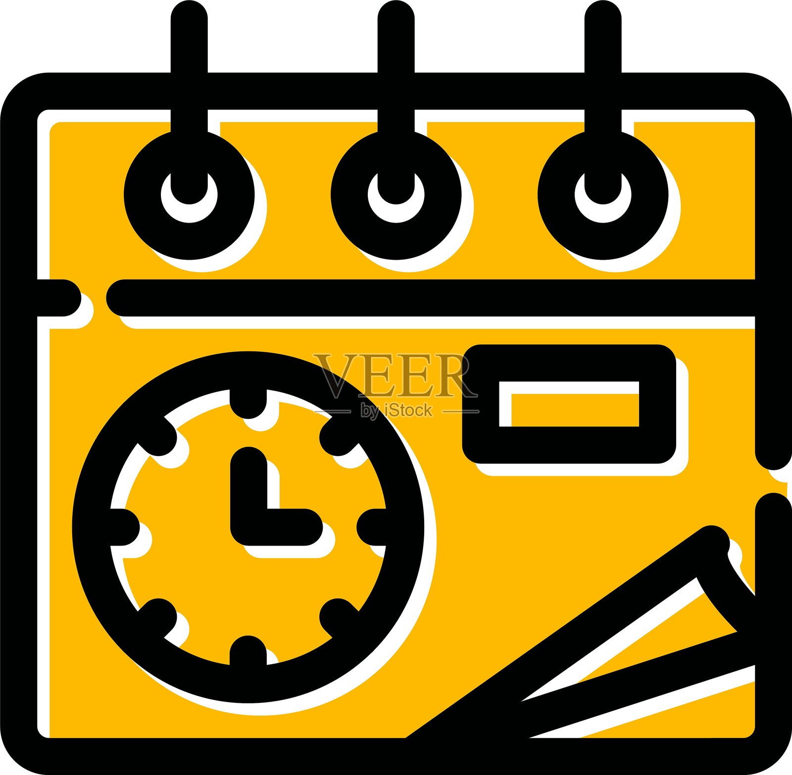 时间图标插画图片素材