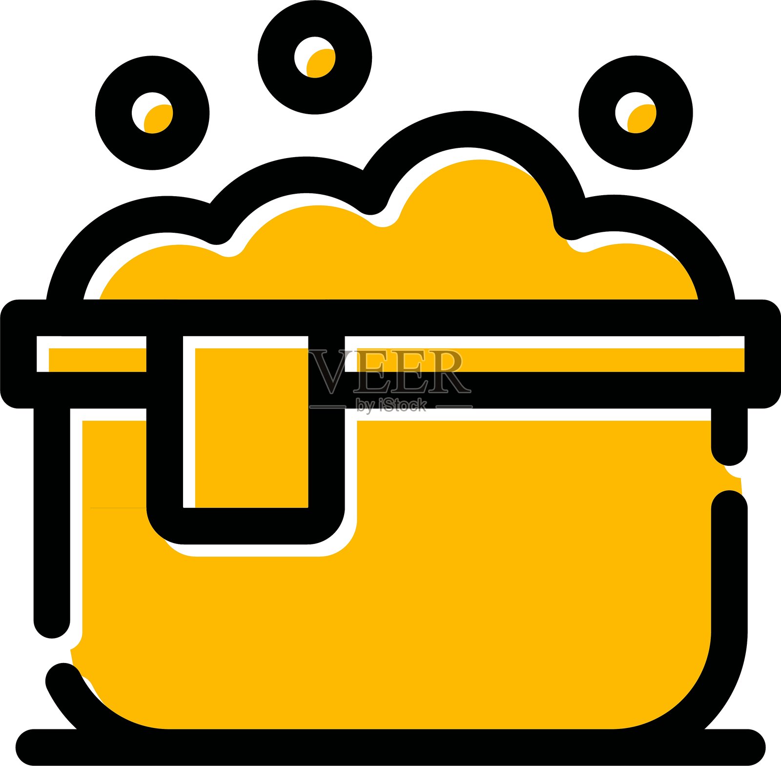 洗衣图标插画图片素材