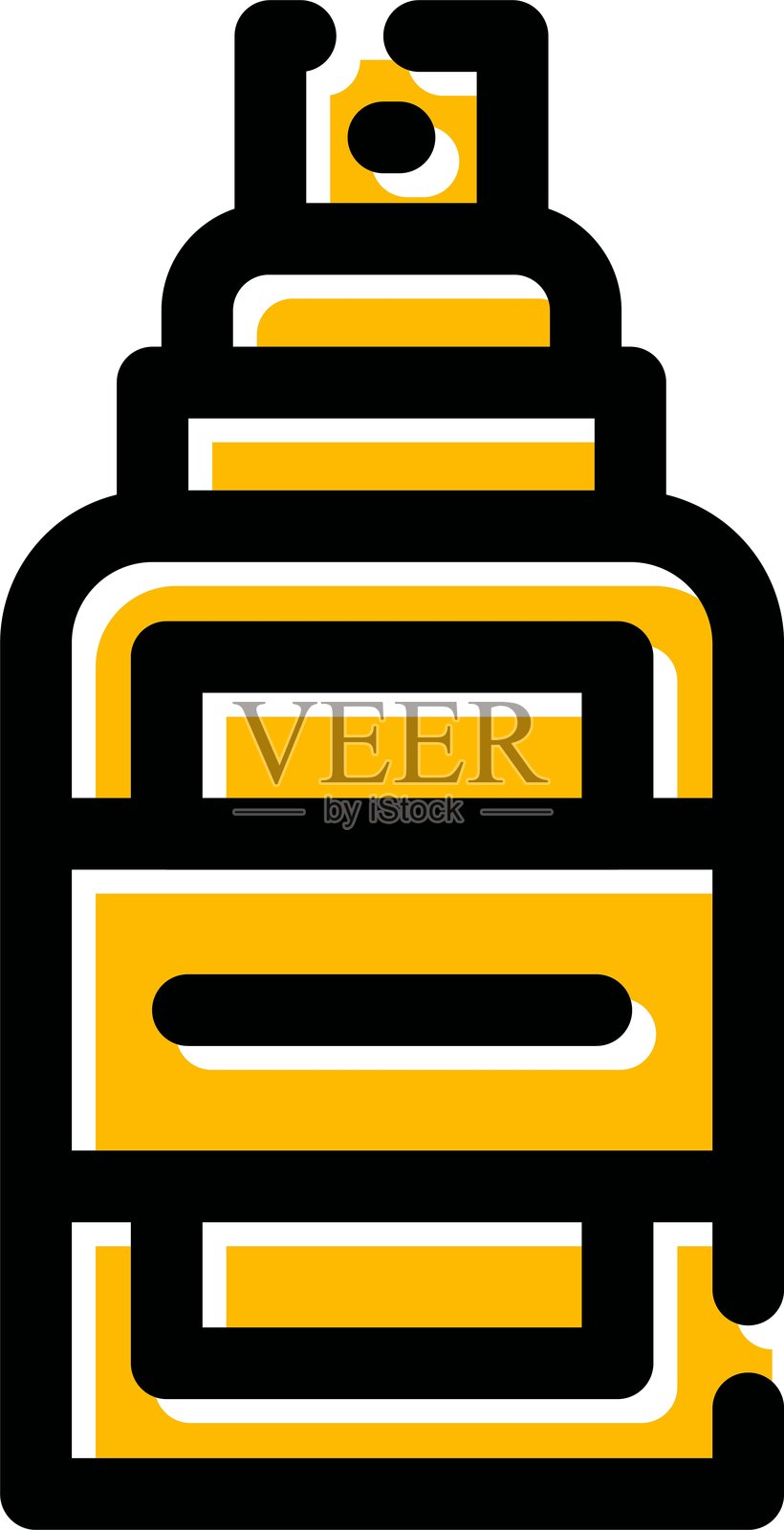 发胶图标插画图片素材