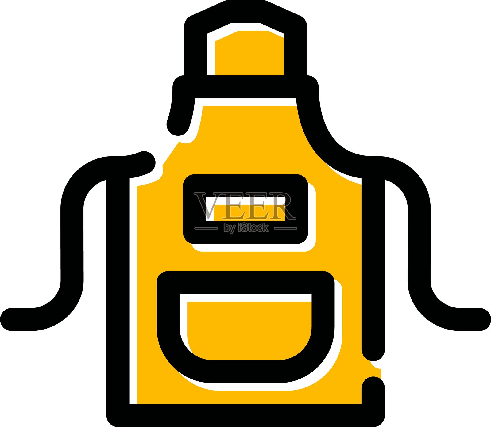 围裙图标插画图片素材