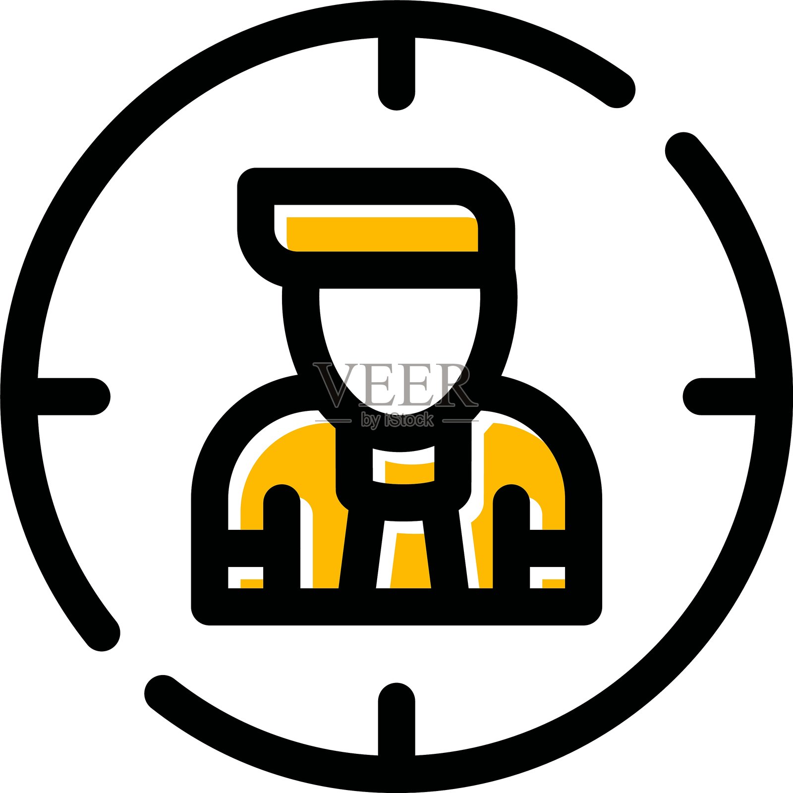 目标图标插画图片素材