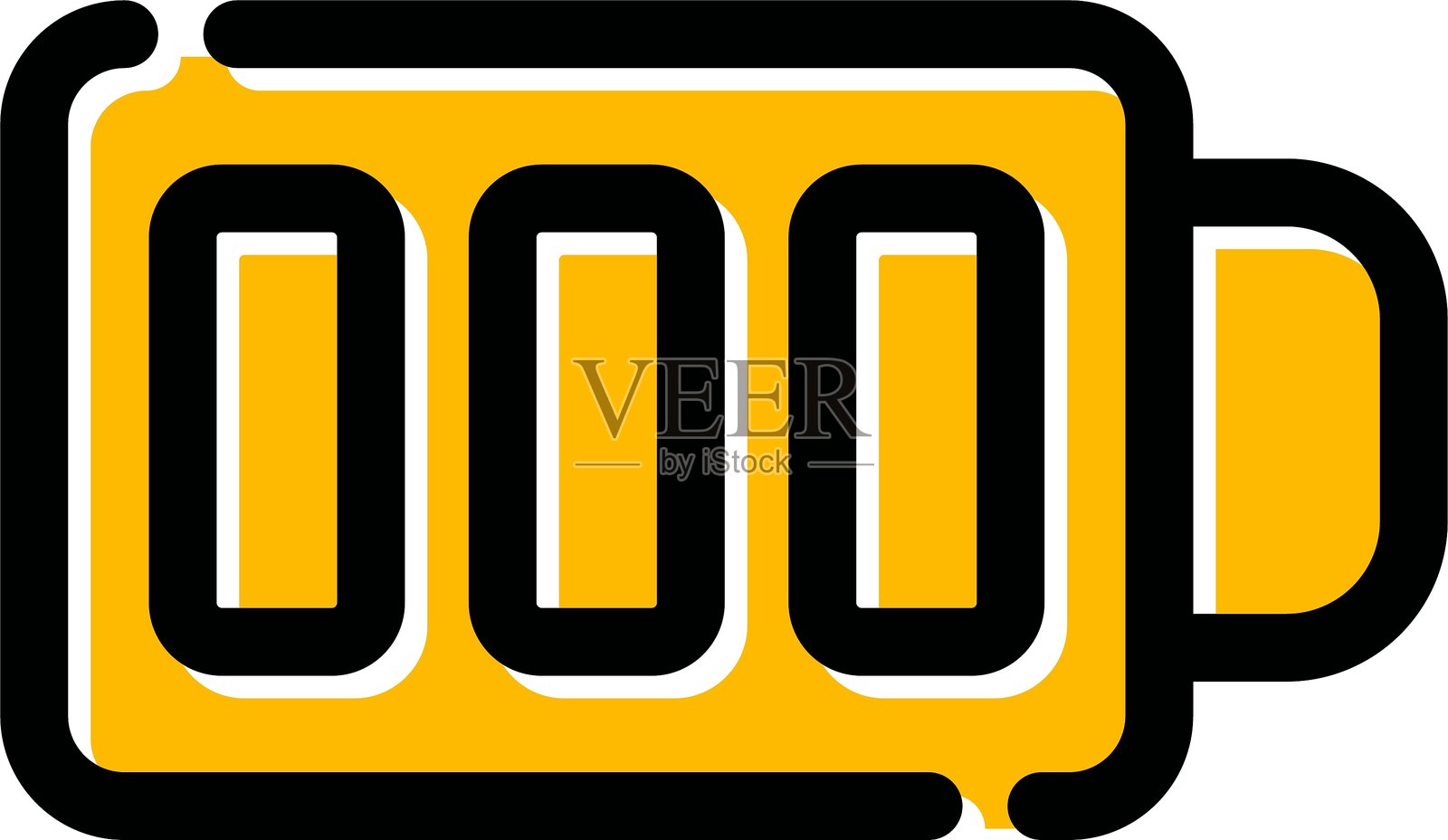 满电池图标插画图片素材