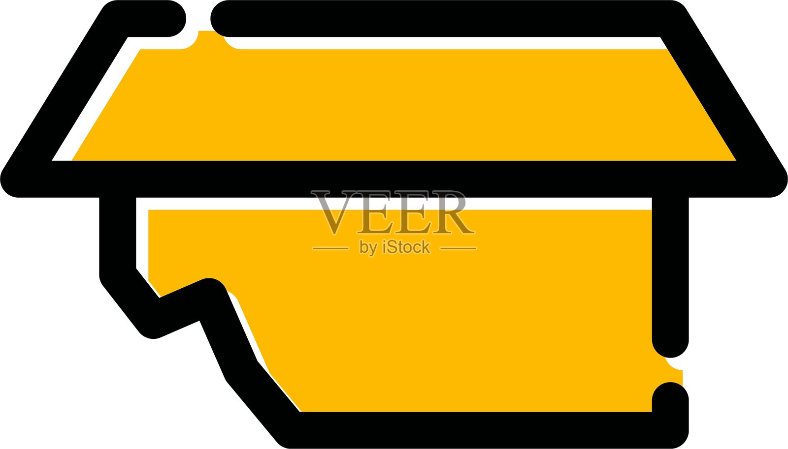 纸箱图标插画图片素材