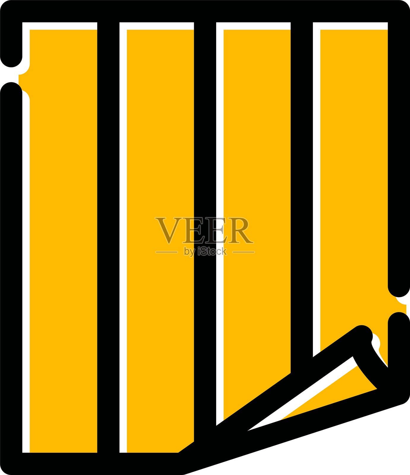 毛巾图标插画图片素材