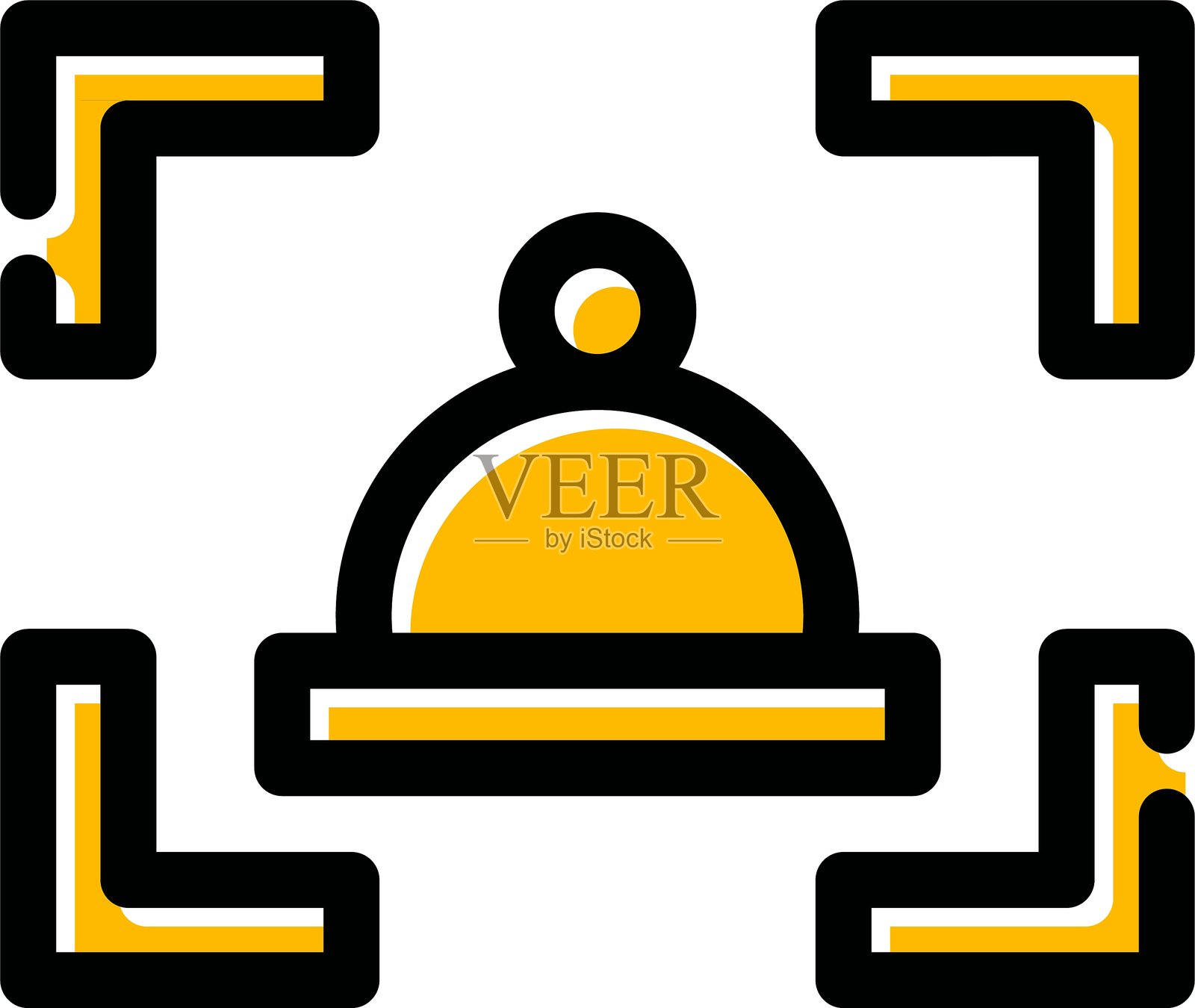 食品储存图标插画图片素材