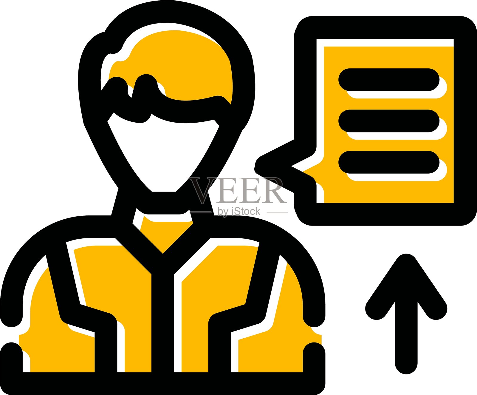 员工图标插画图片素材