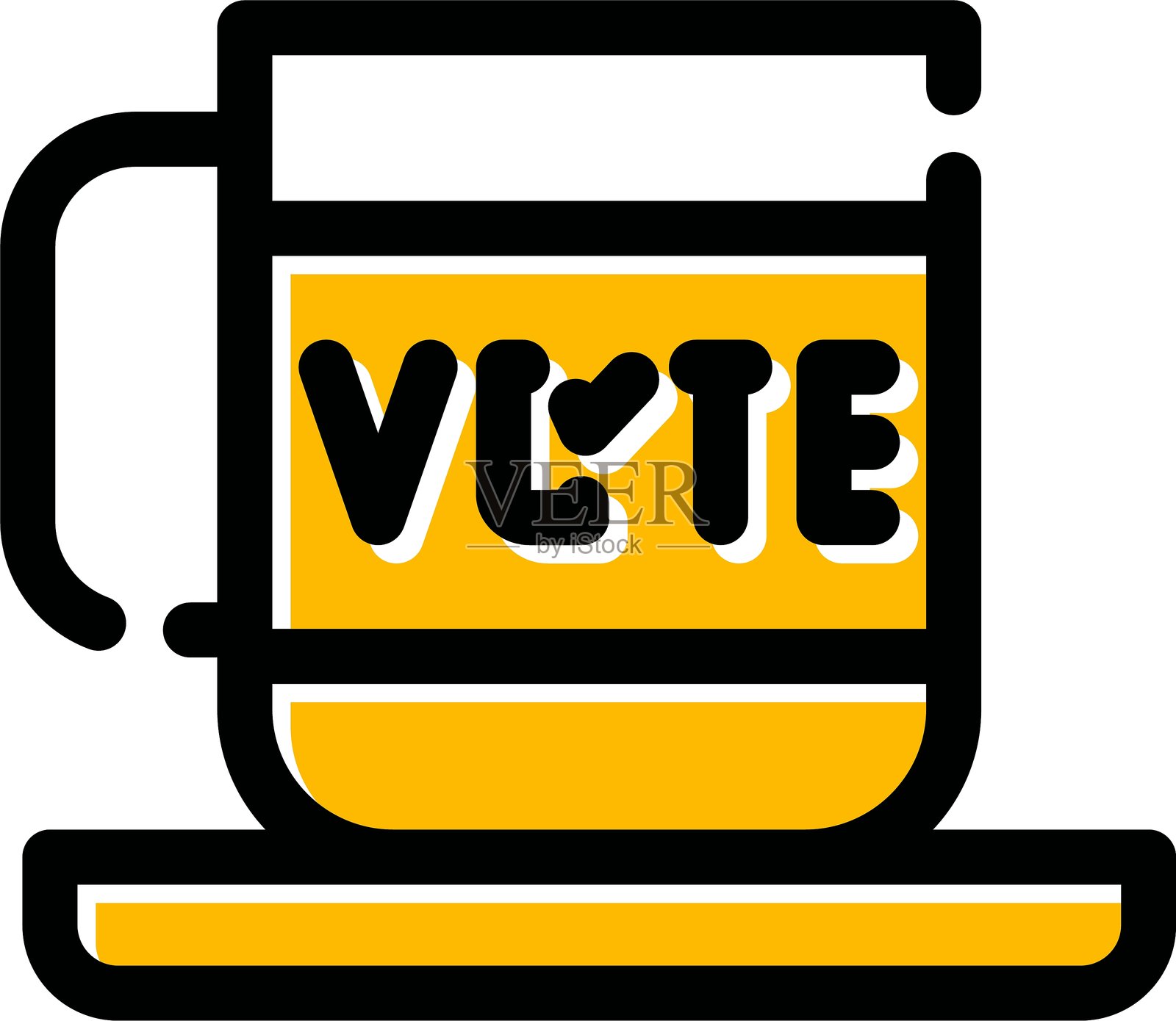 杯子图标插画图片素材