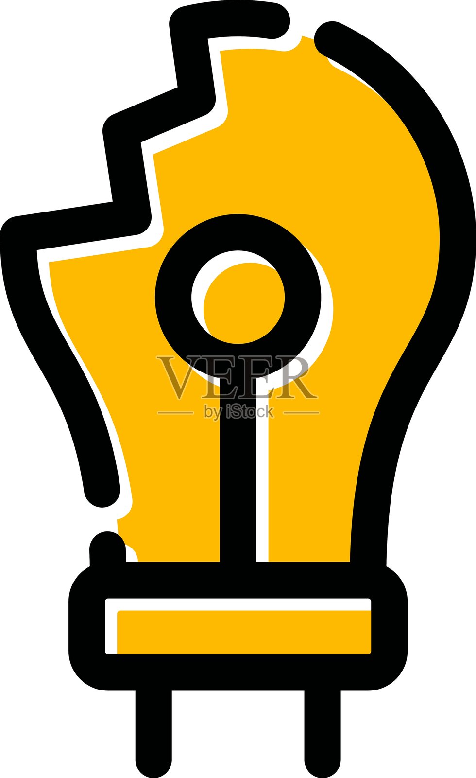 灯泡图标插画图片素材