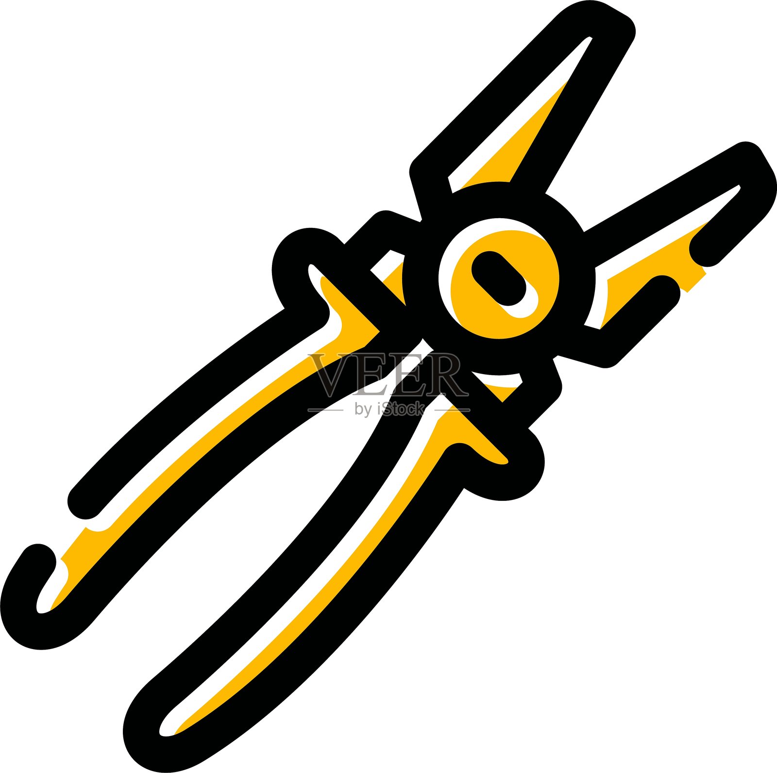 钳子图标插画图片素材