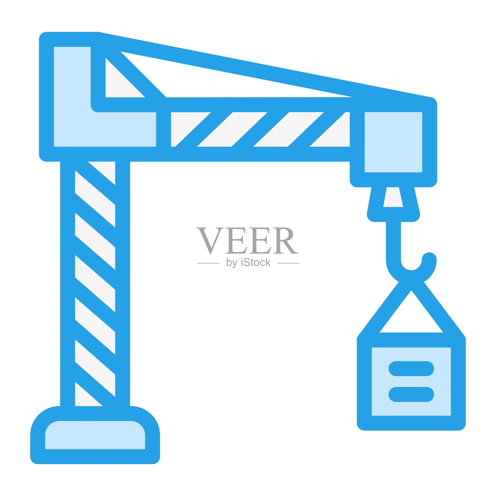 鹤的矢量图标设计插图插画图片素材
