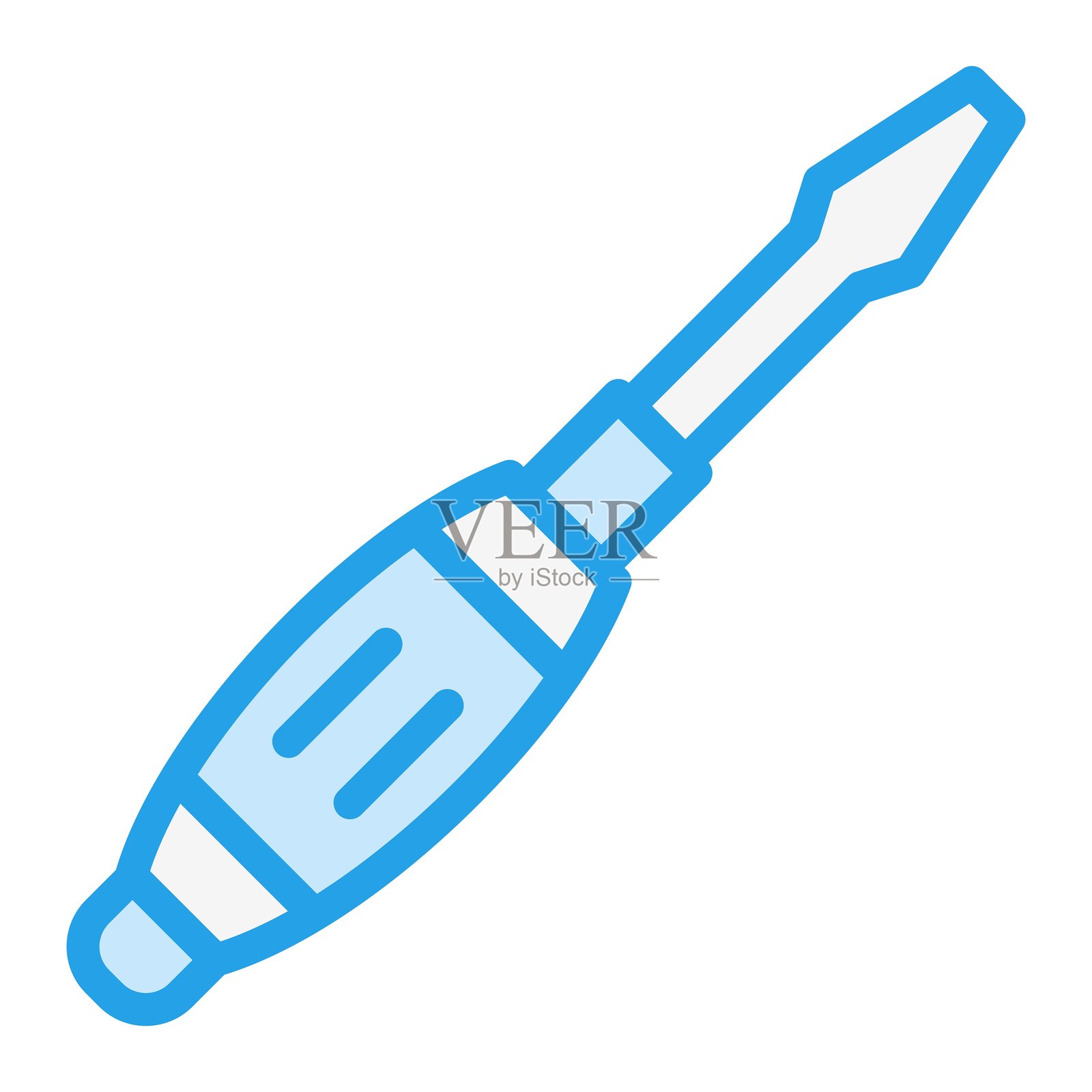 螺丝刀矢量图标设计插图插画图片素材