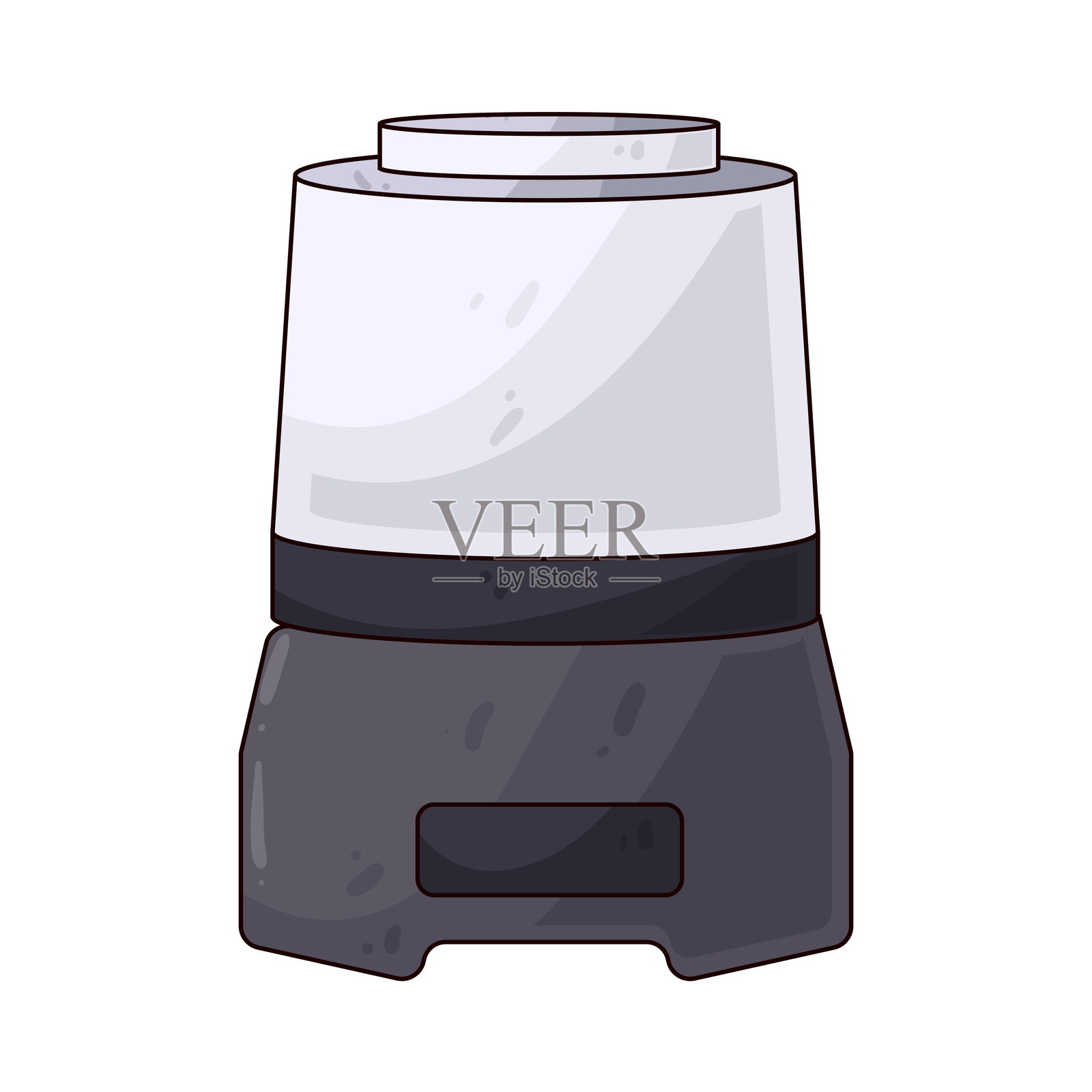 蔬菜切割器插画图片素材