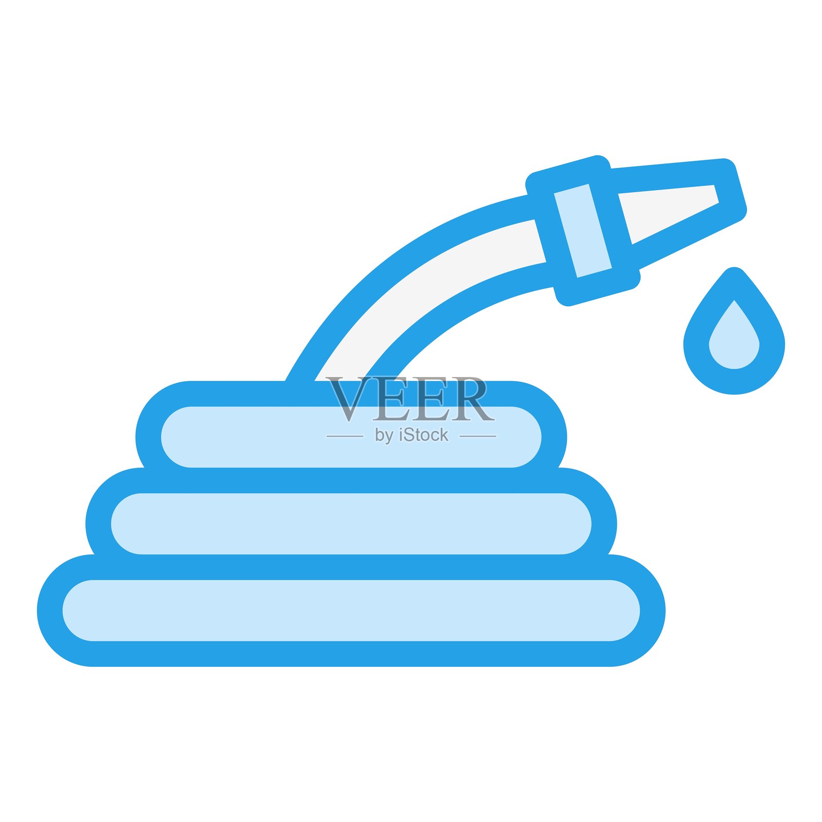 水管矢量图标设计插图插画图片素材