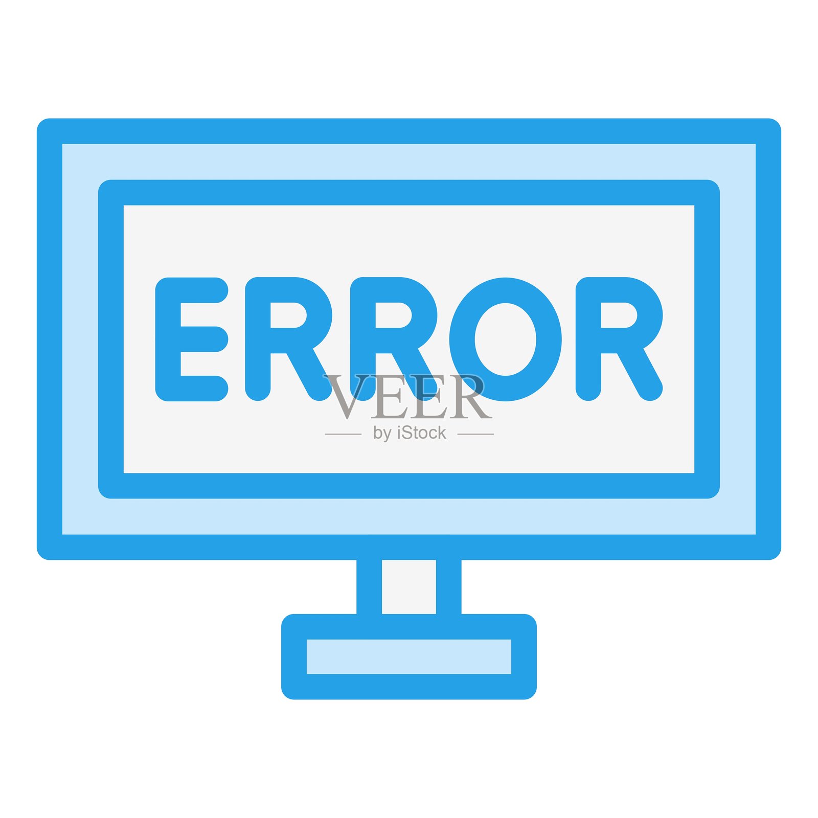 错误向量图标设计插图插画图片素材