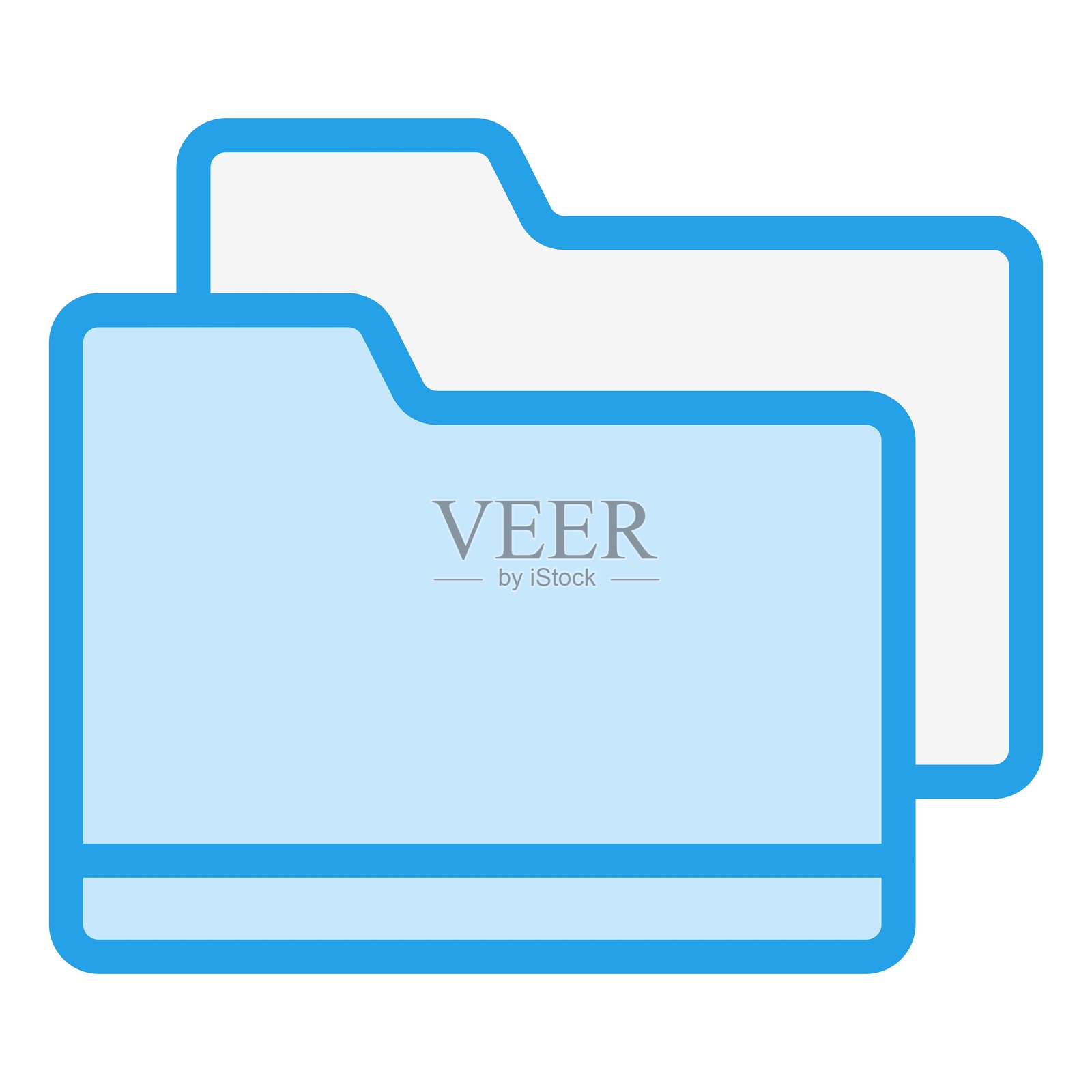 文件夹矢量图标设计插图插画图片素材