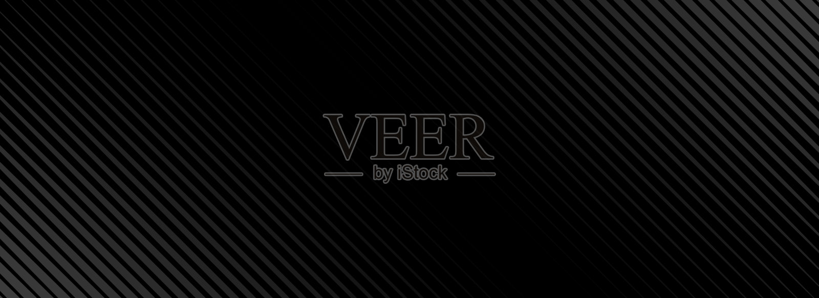 黑色斜直线背景。深色线性抽象壁纸。优雅奢华的条纹渐变纹理。灰色斜线背景适用于传单、横幅、海报、演示文稿。矢量图。插画图片素材