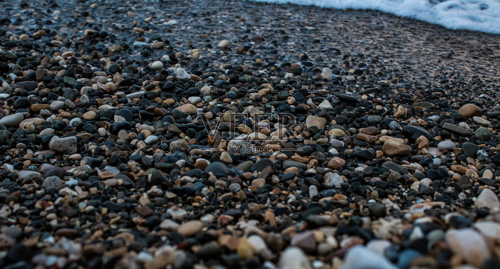 卵石海滩照片摄影图片