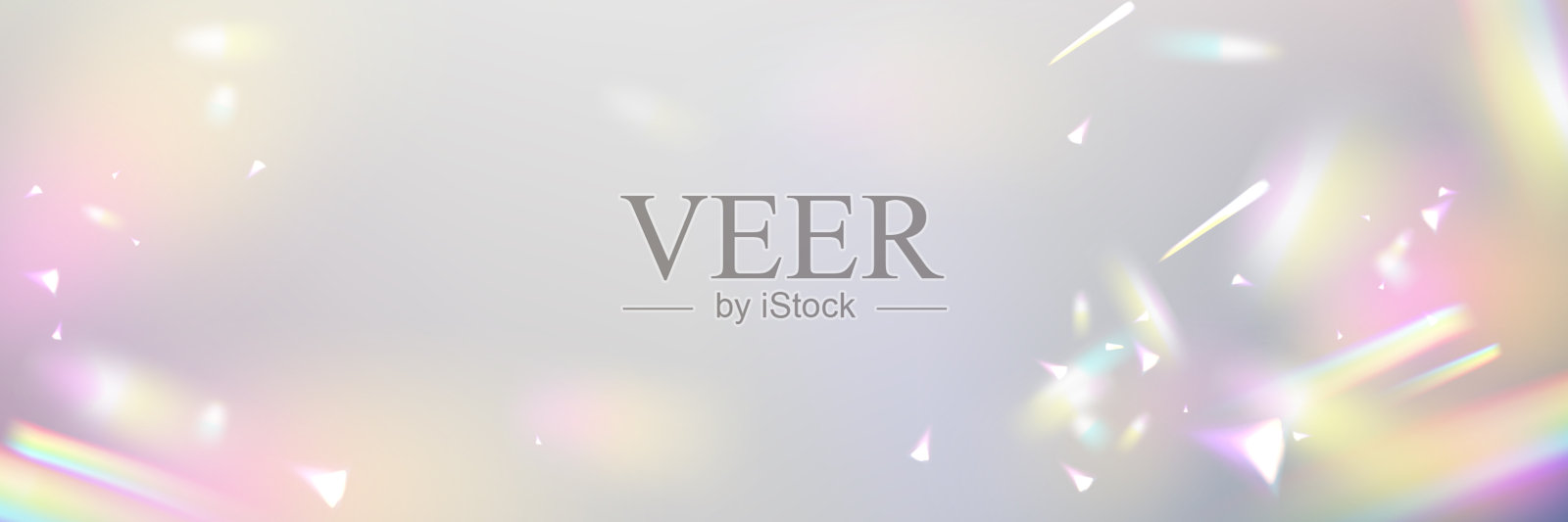 背景材料反射光芒闪烁。全息反射，水晶光晕泄漏阴影叠加。插画图片素材