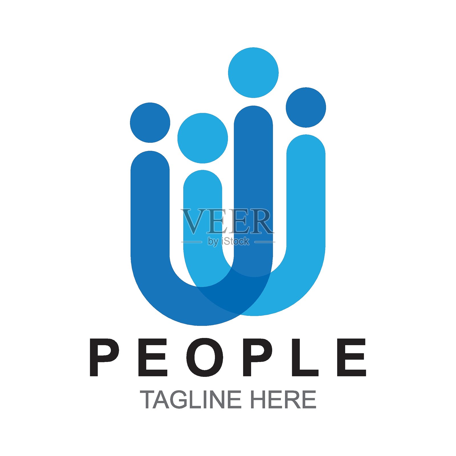 社区、网络和社交标志矢量图插画图片素材