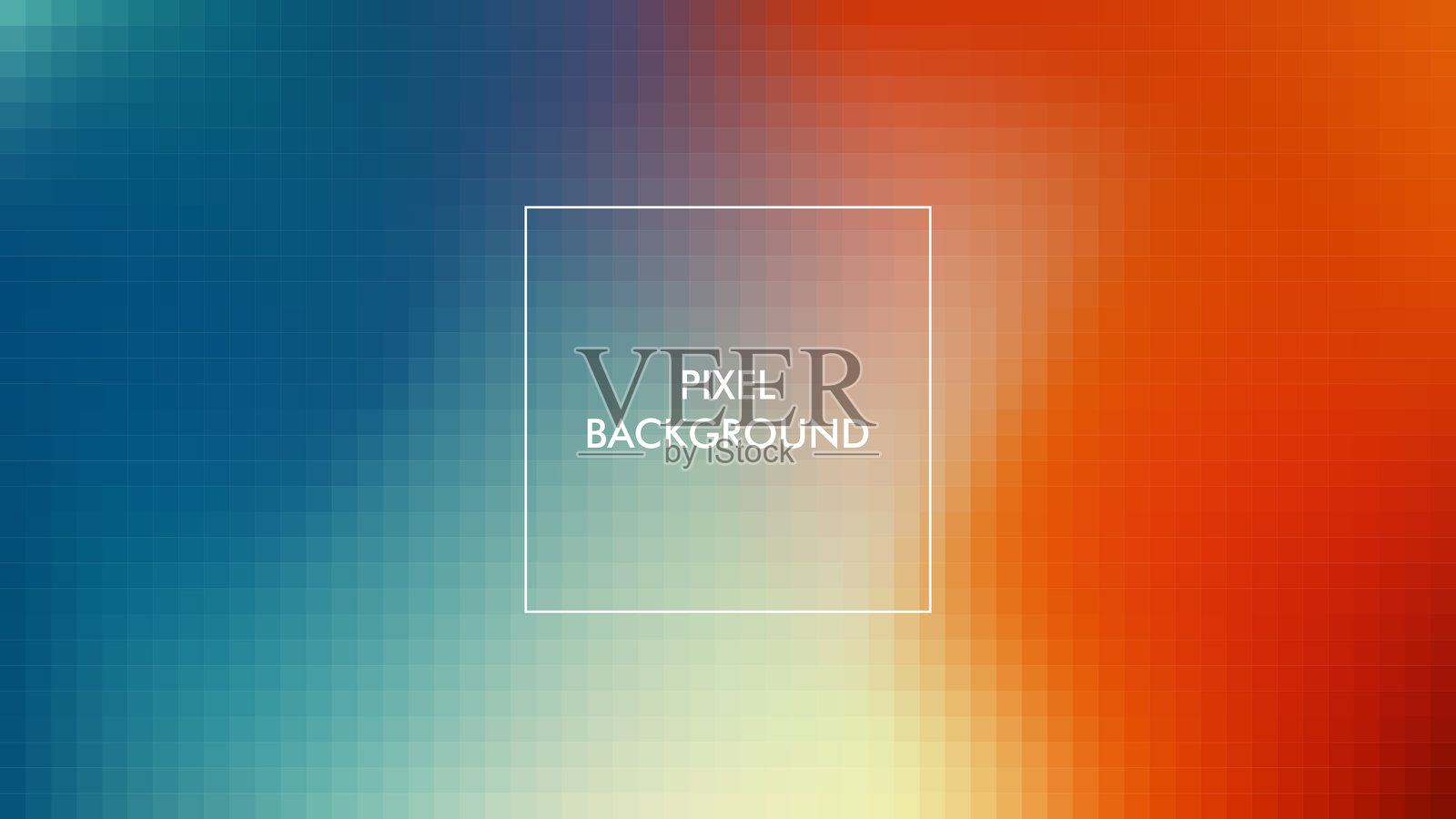 彩色像素渐变背景，适合用于横幅、宣传册、壁纸、海报、社交媒体帖子、背景、海报、UI/UX设计、书籍、杂志、印刷、动画、品牌推广、演示、网站、邀请函、名片，尺寸为9:16。插画图片素材