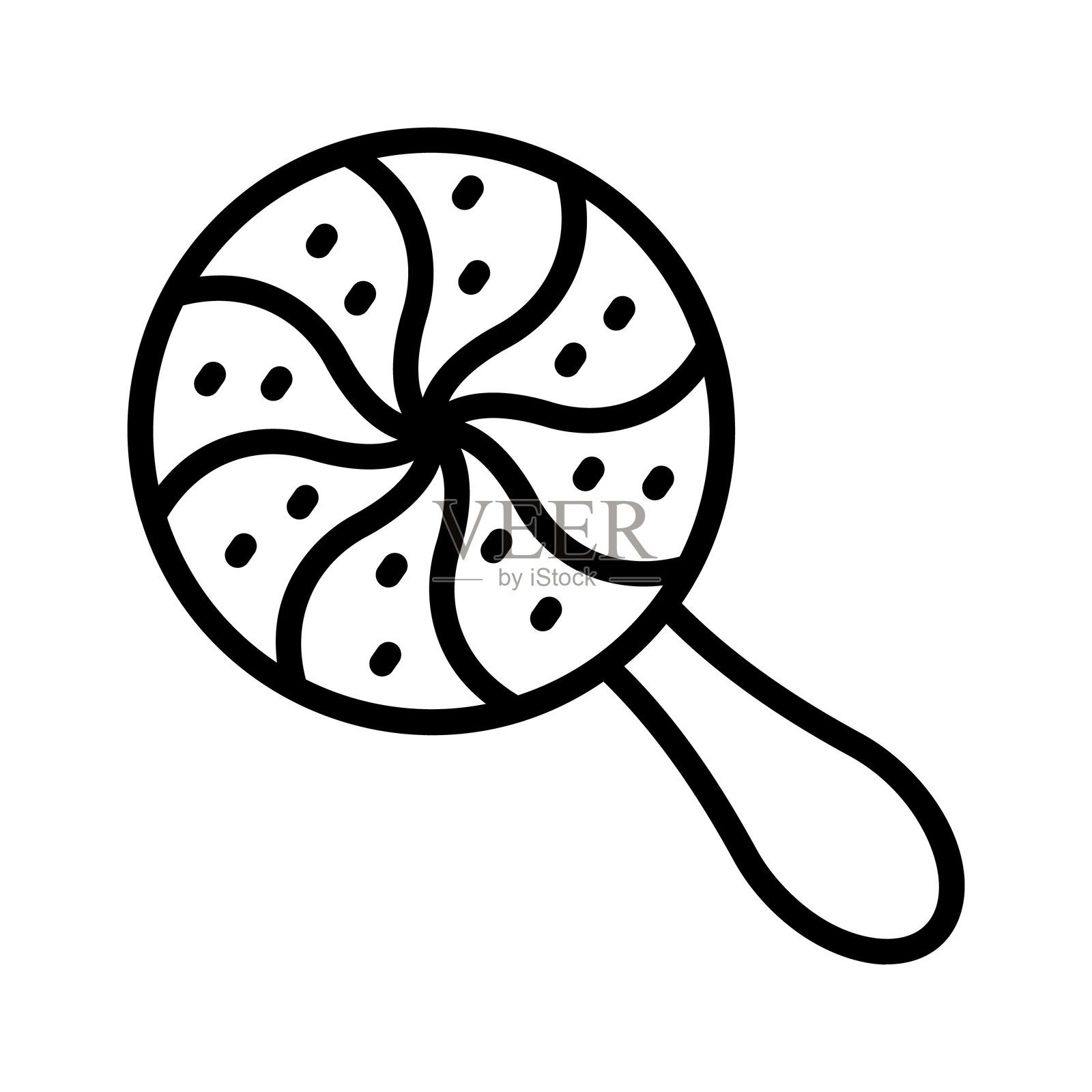 棒棒糖插画图片素材