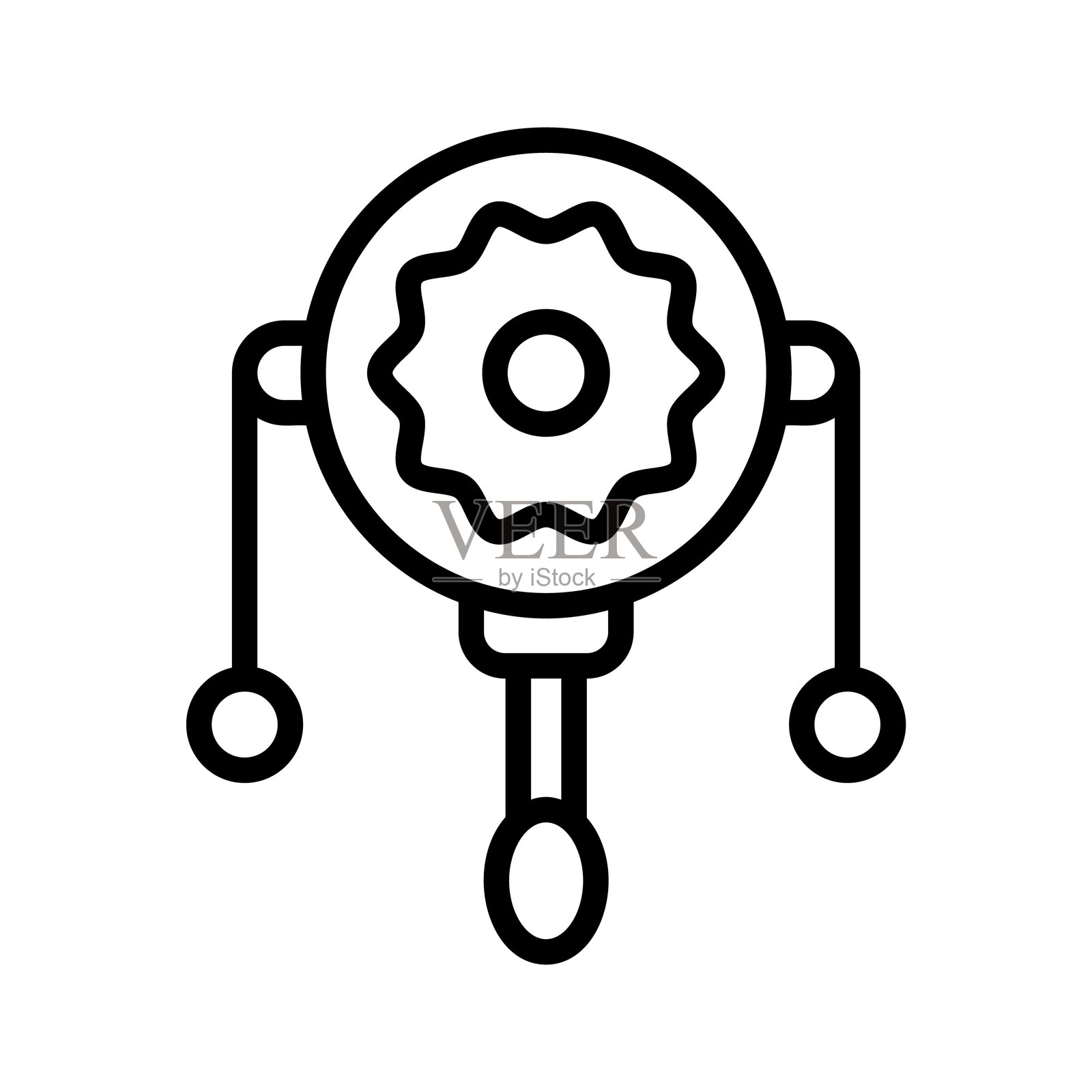 响板鼓插画图片素材