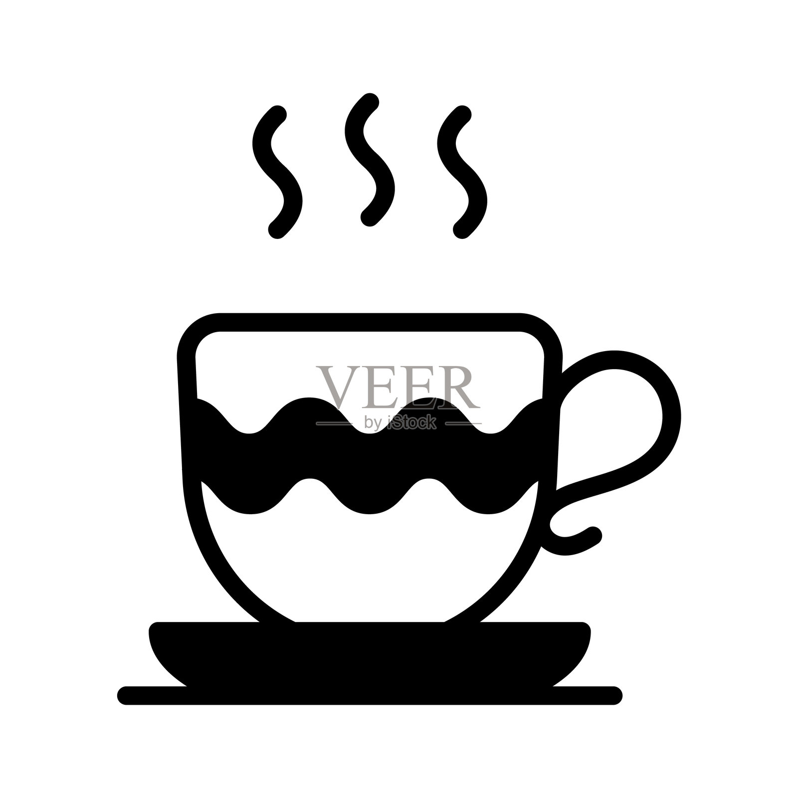 茶杯插画图片素材