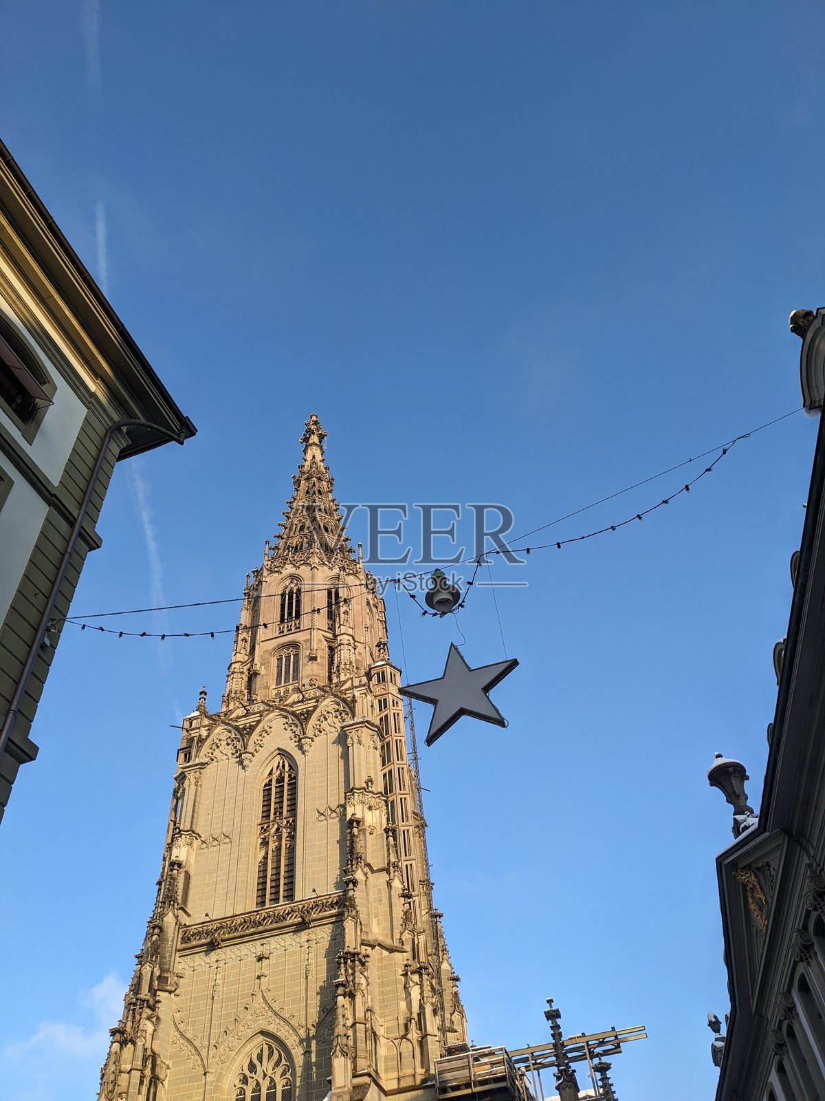 圣诞节明斯特照片摄影图片