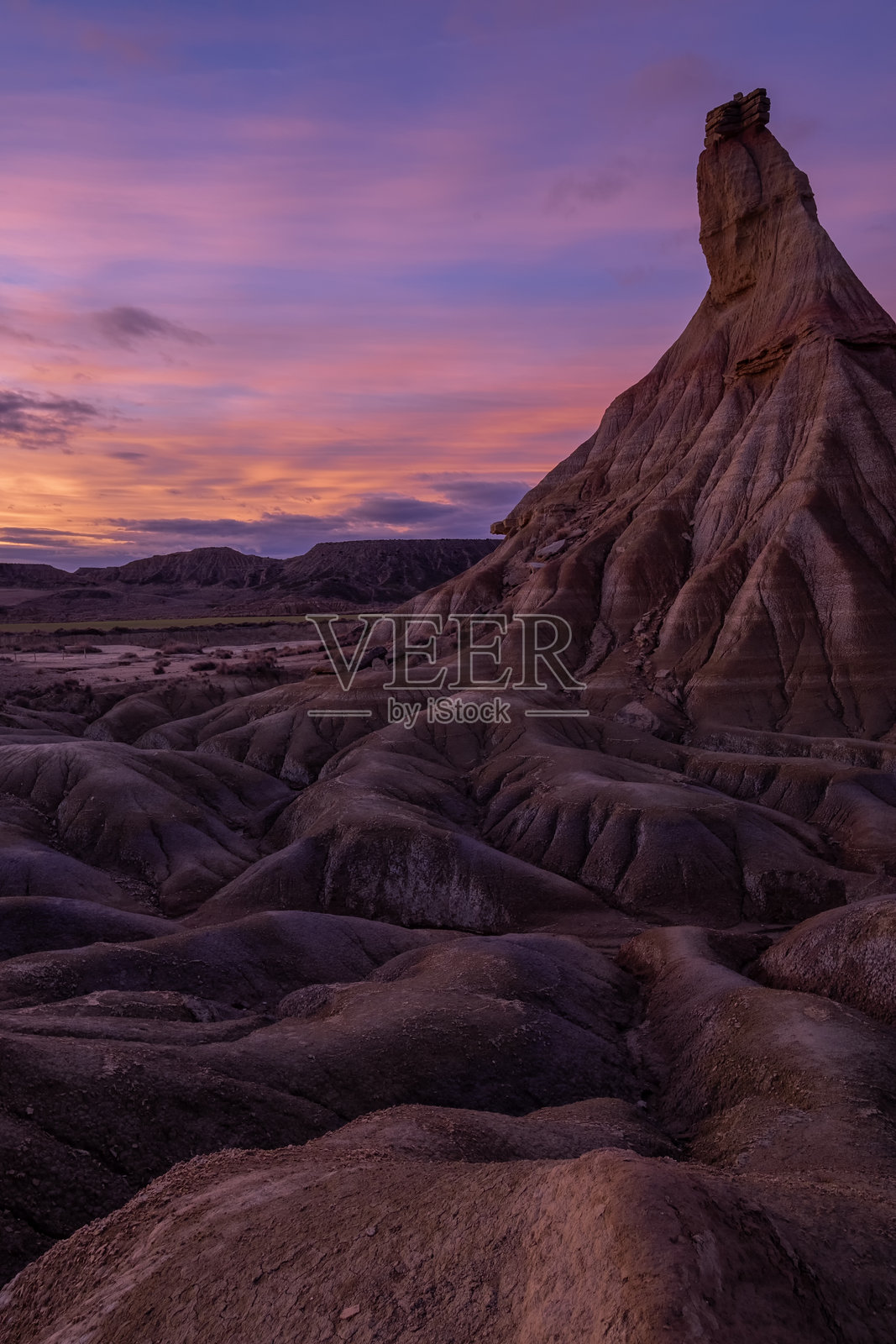 巴尔德纳斯·雷亚莱斯沙漠，西班牙纳瓦拉照片摄影图片