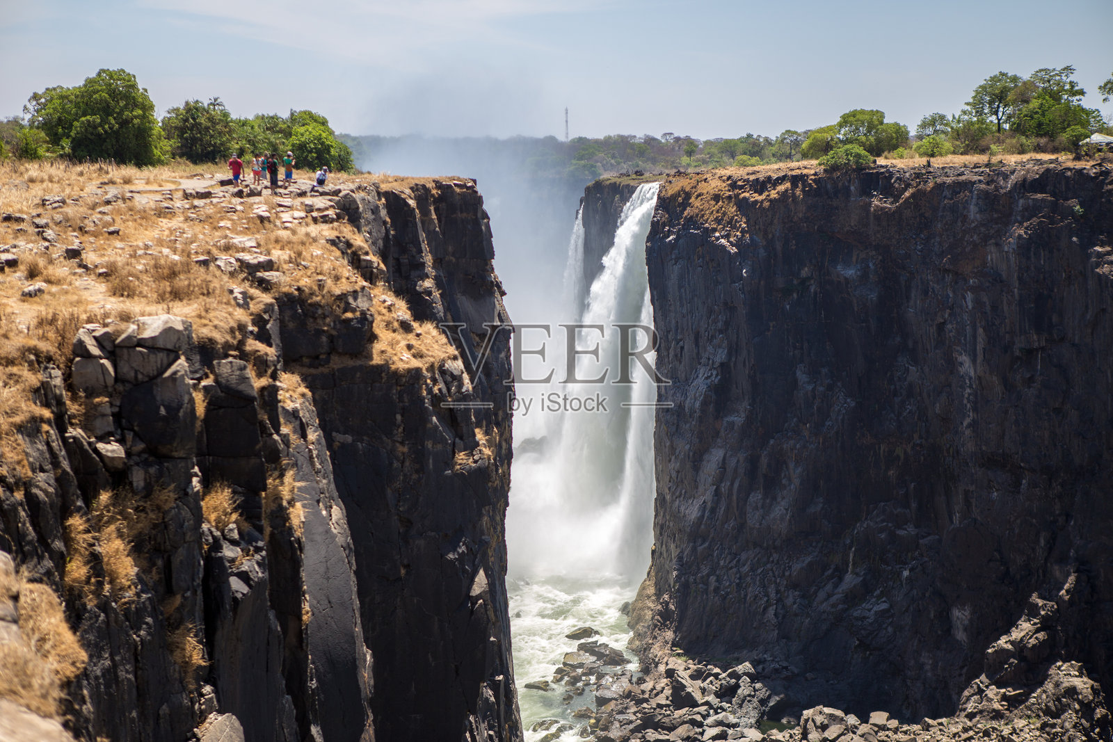 维多利亚瀑布国家公园照片摄影图片