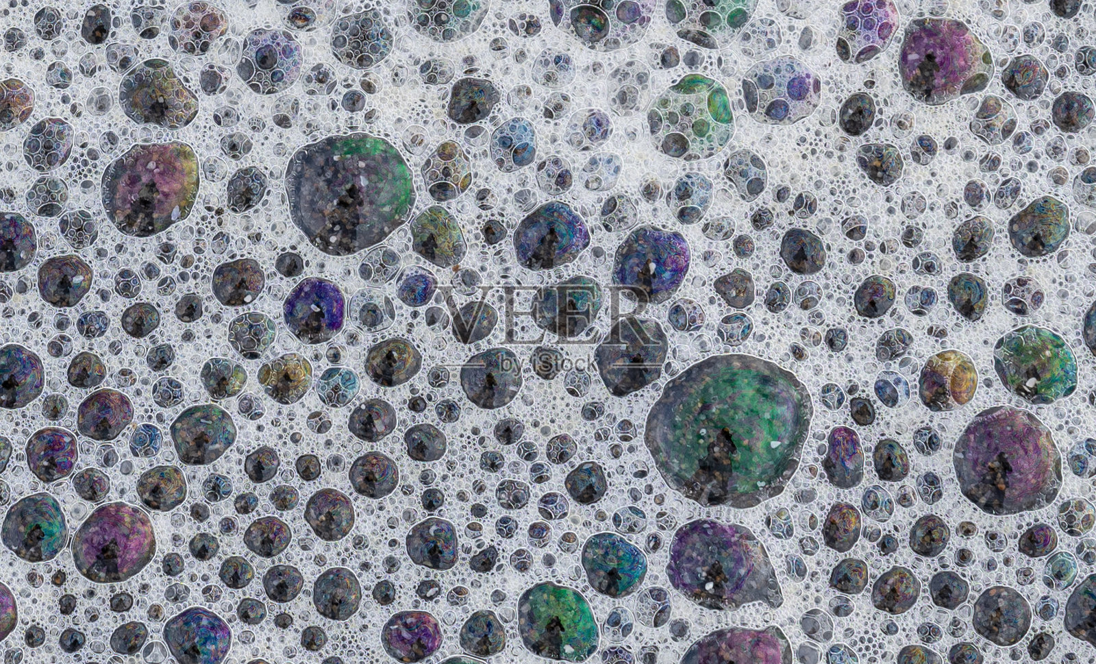 海泡沫特写照片摄影图片