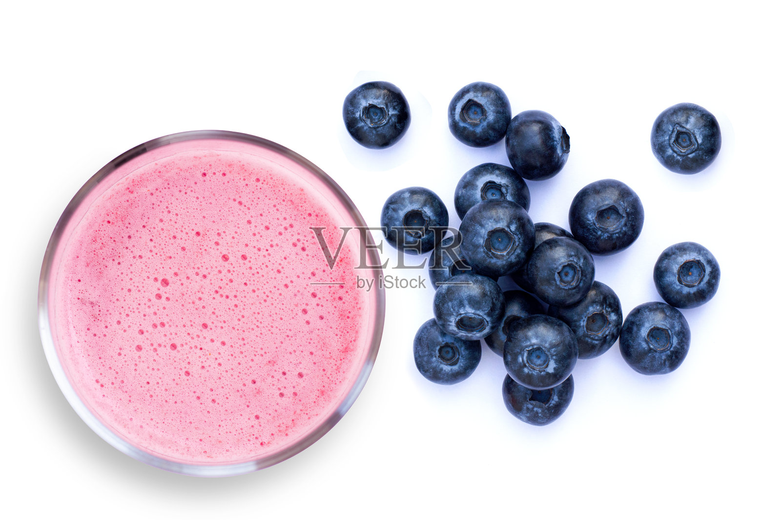 蓝莓奶昔汁照片摄影图片