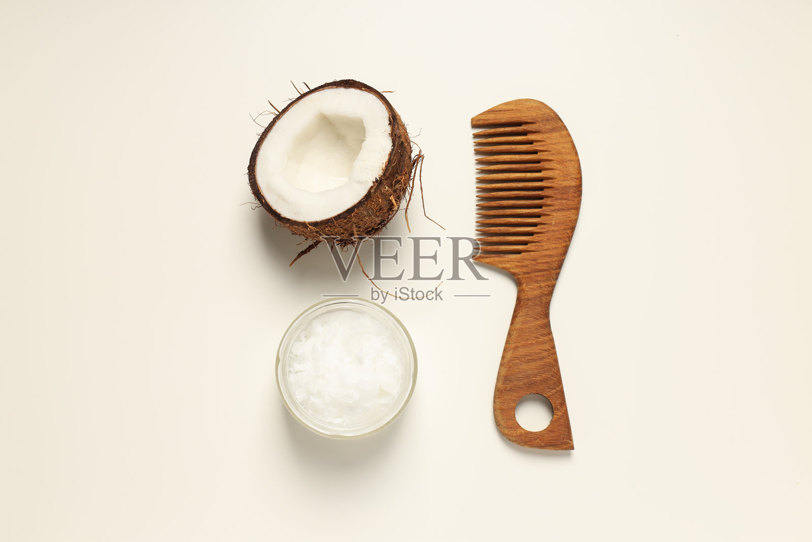 产品美容程序，皮肤和身体护理-椰子油照片摄影图片