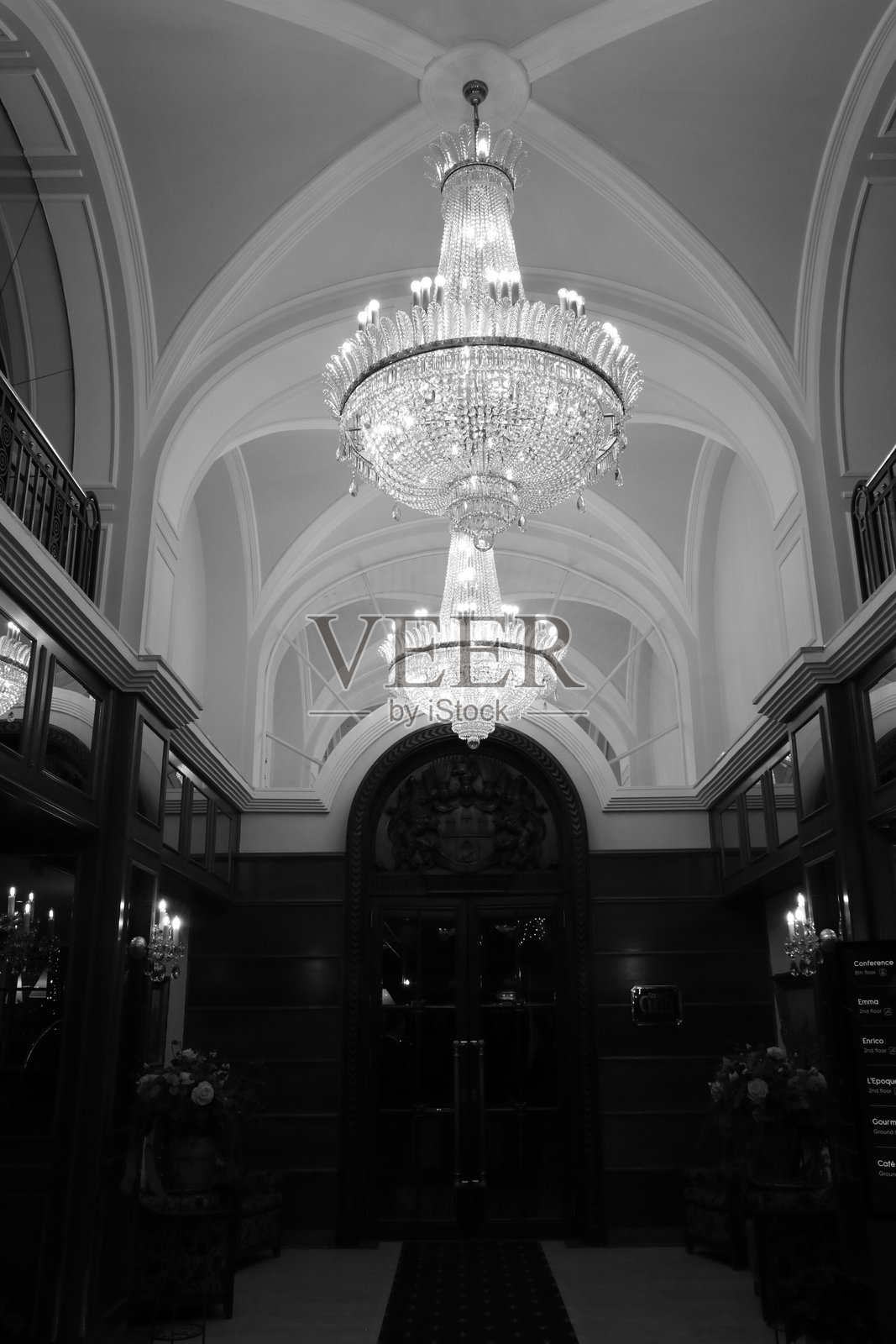 布拉格城市灯光照片摄影图片