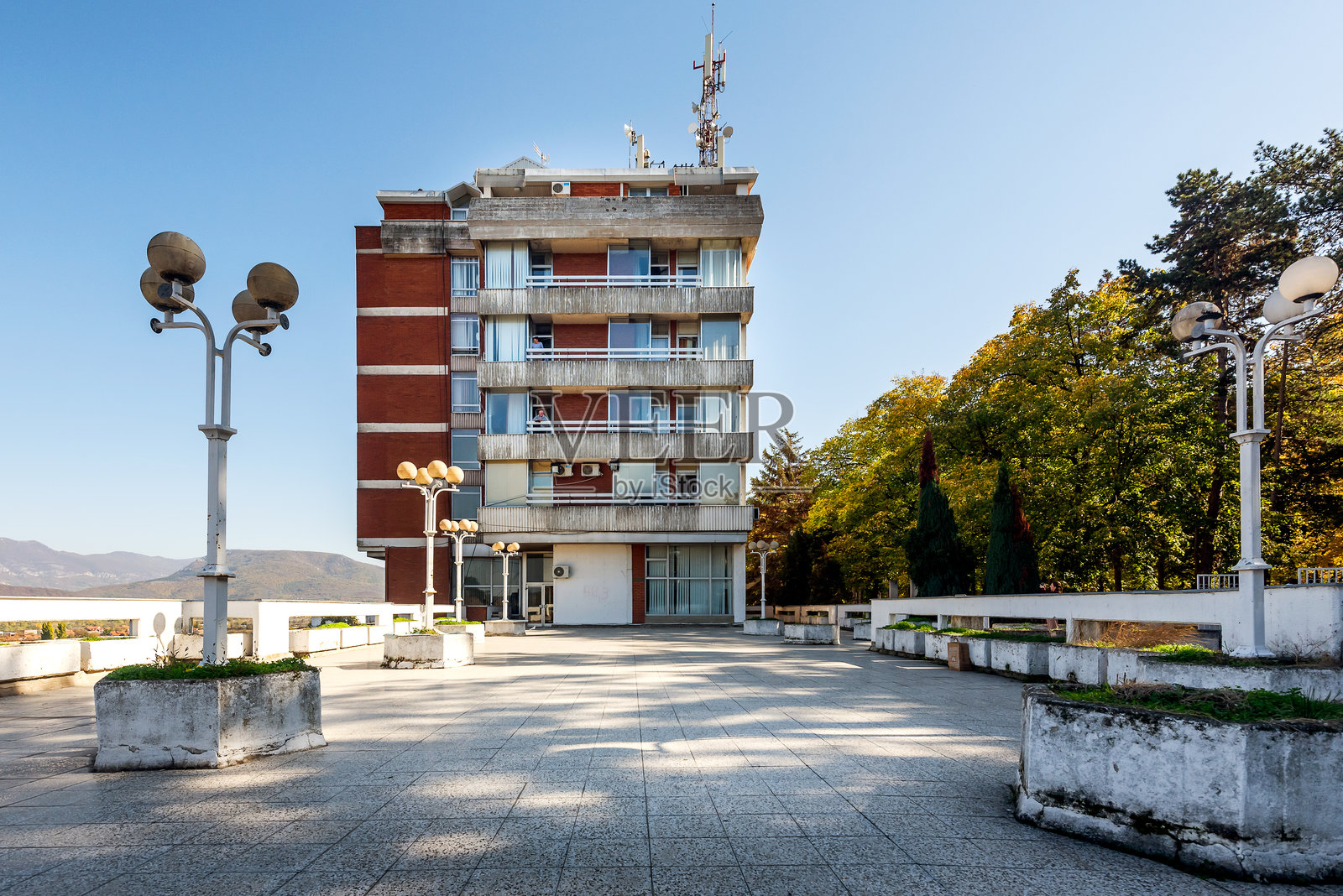 塞尔维亚尼什巴尼亚的拉东酒店照片摄影图片