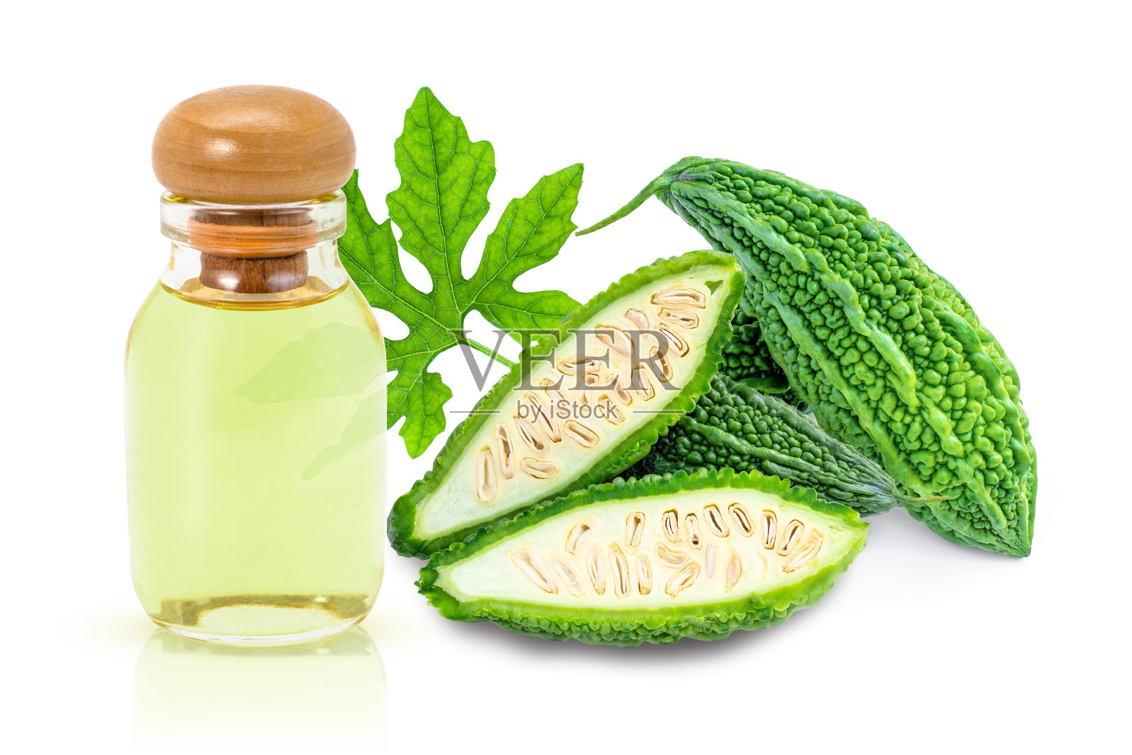 苦瓜油照片摄影图片