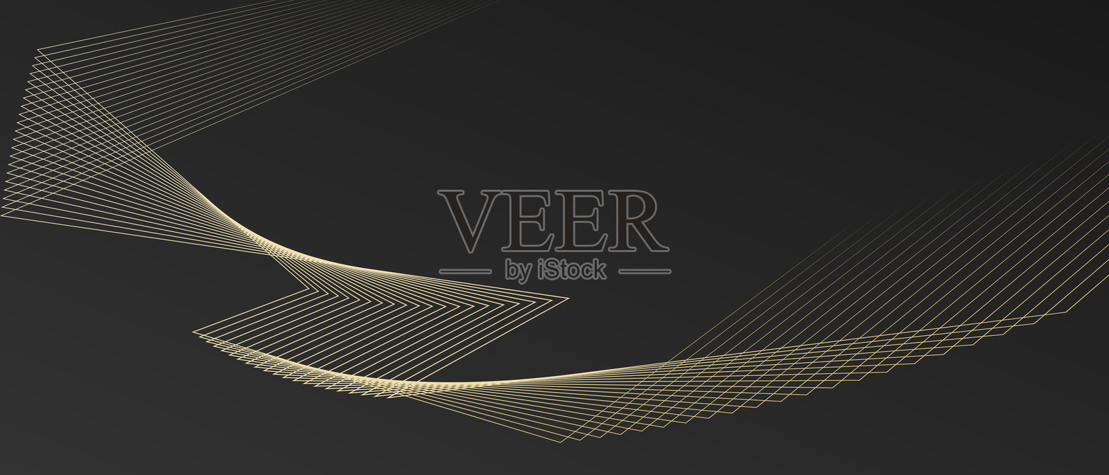 奢华创意金色动态对角线图案插画图片素材