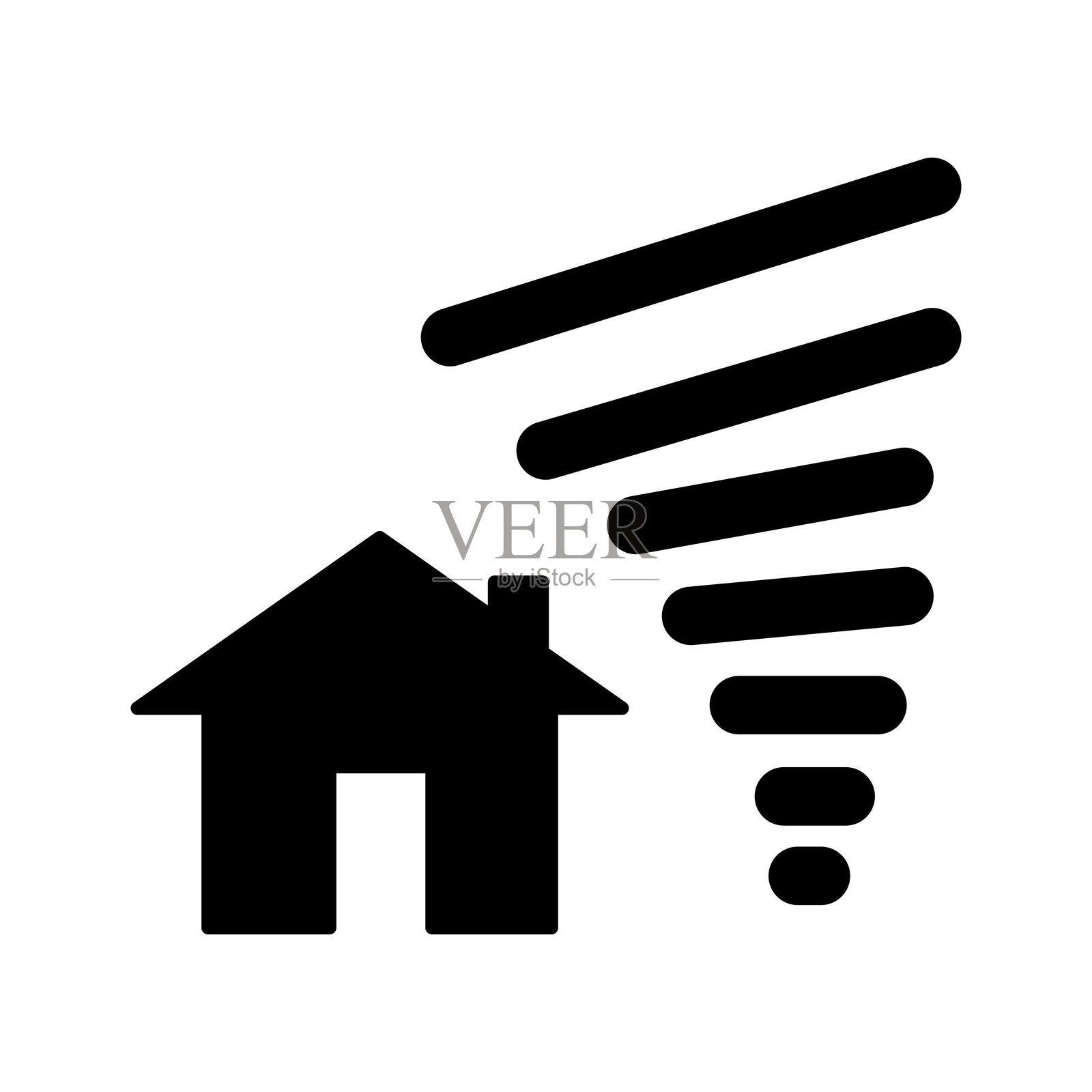 风暴图标插画图片素材