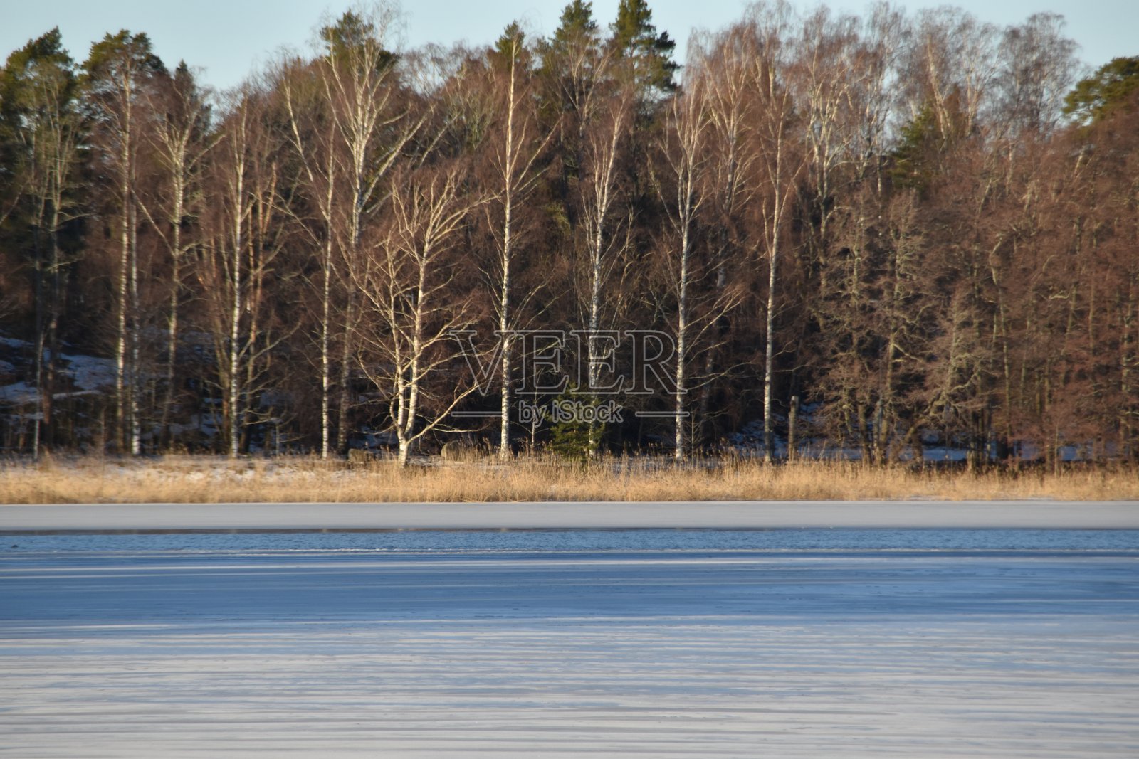 冬季的海景照片摄影图片