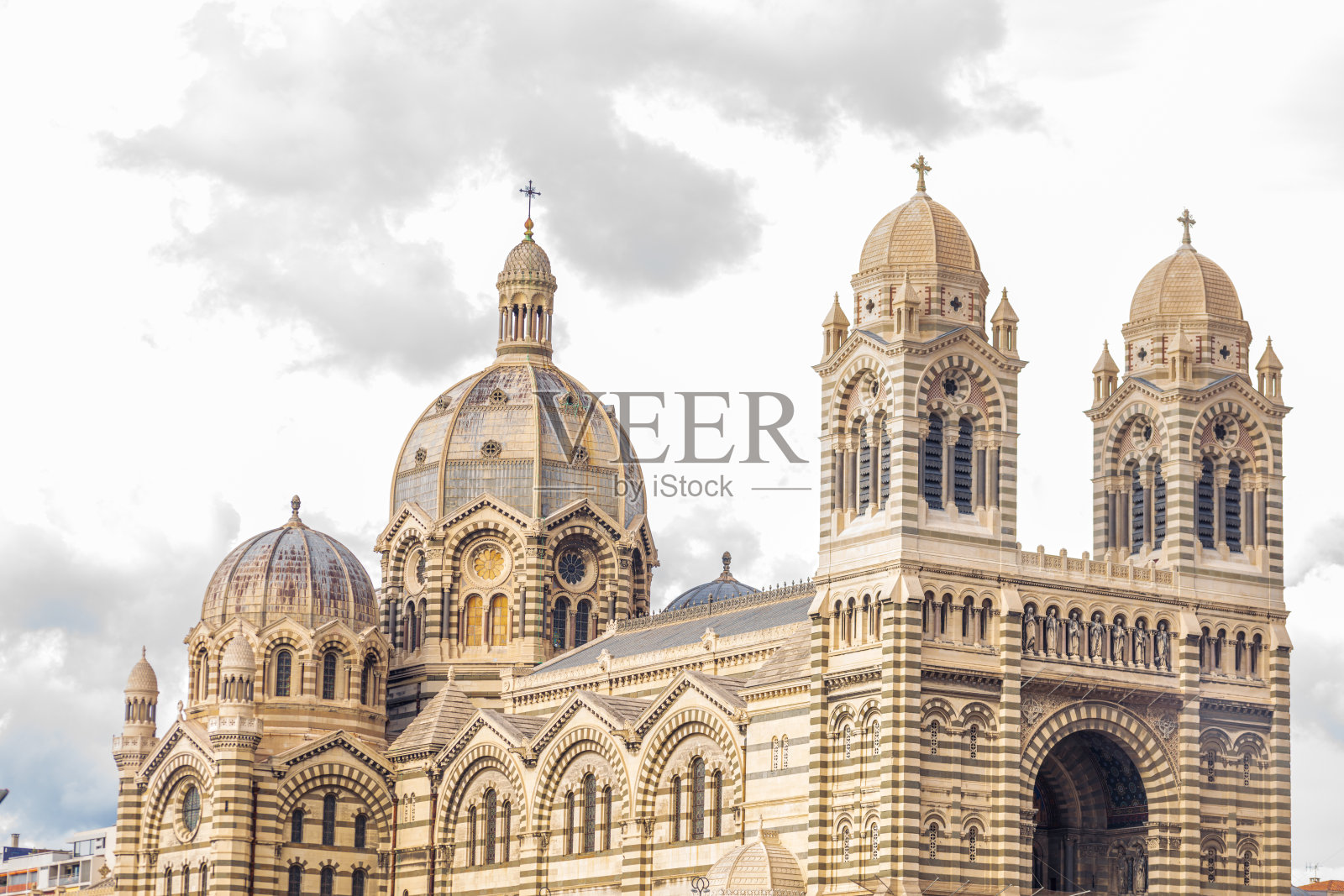 马赛大教堂 - 法国马赛的主要教堂之一照片摄影图片