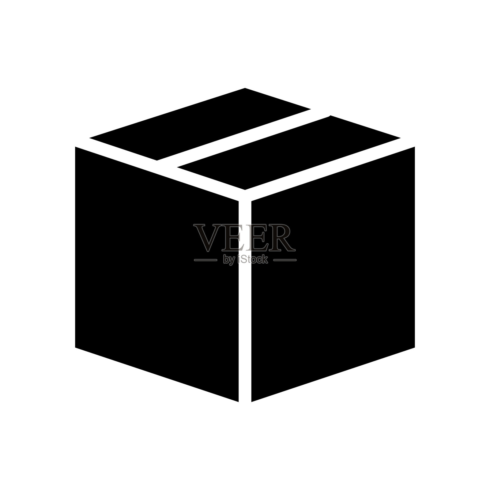 盒子图标插画图片素材