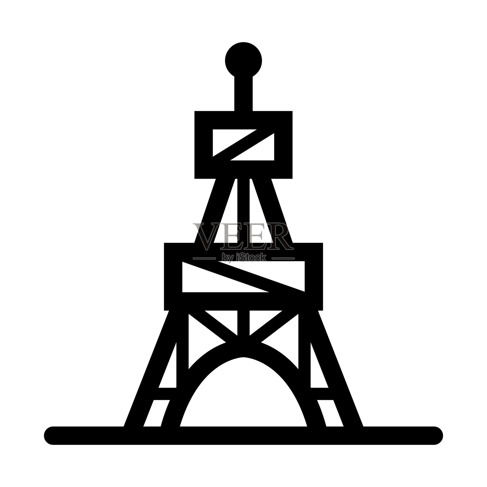 塔图标插画图片素材