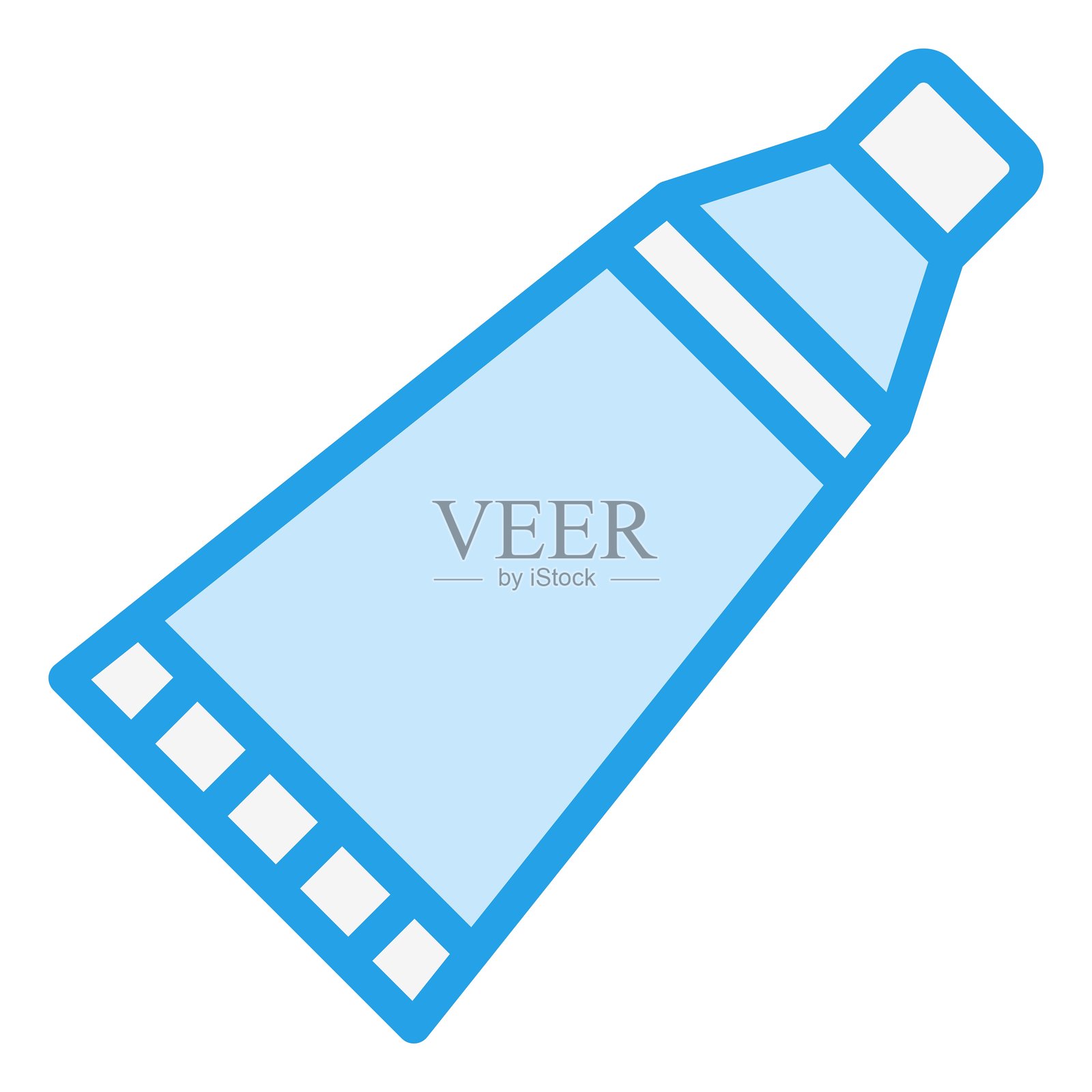 牙膏矢量图标设计插图插画图片素材