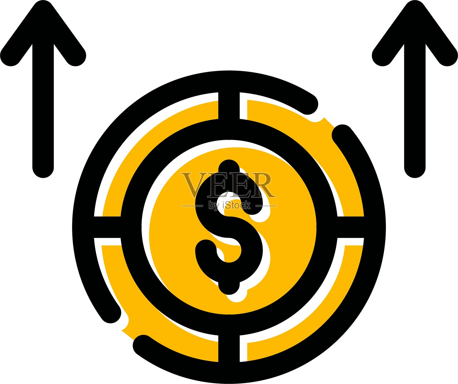 现金流图标插画图片素材