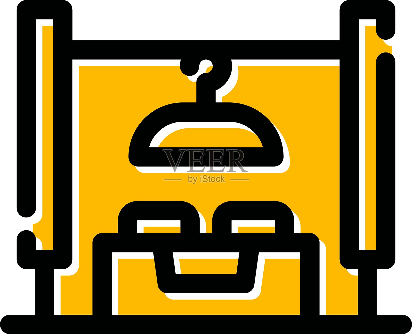 衣架图标插画图片素材