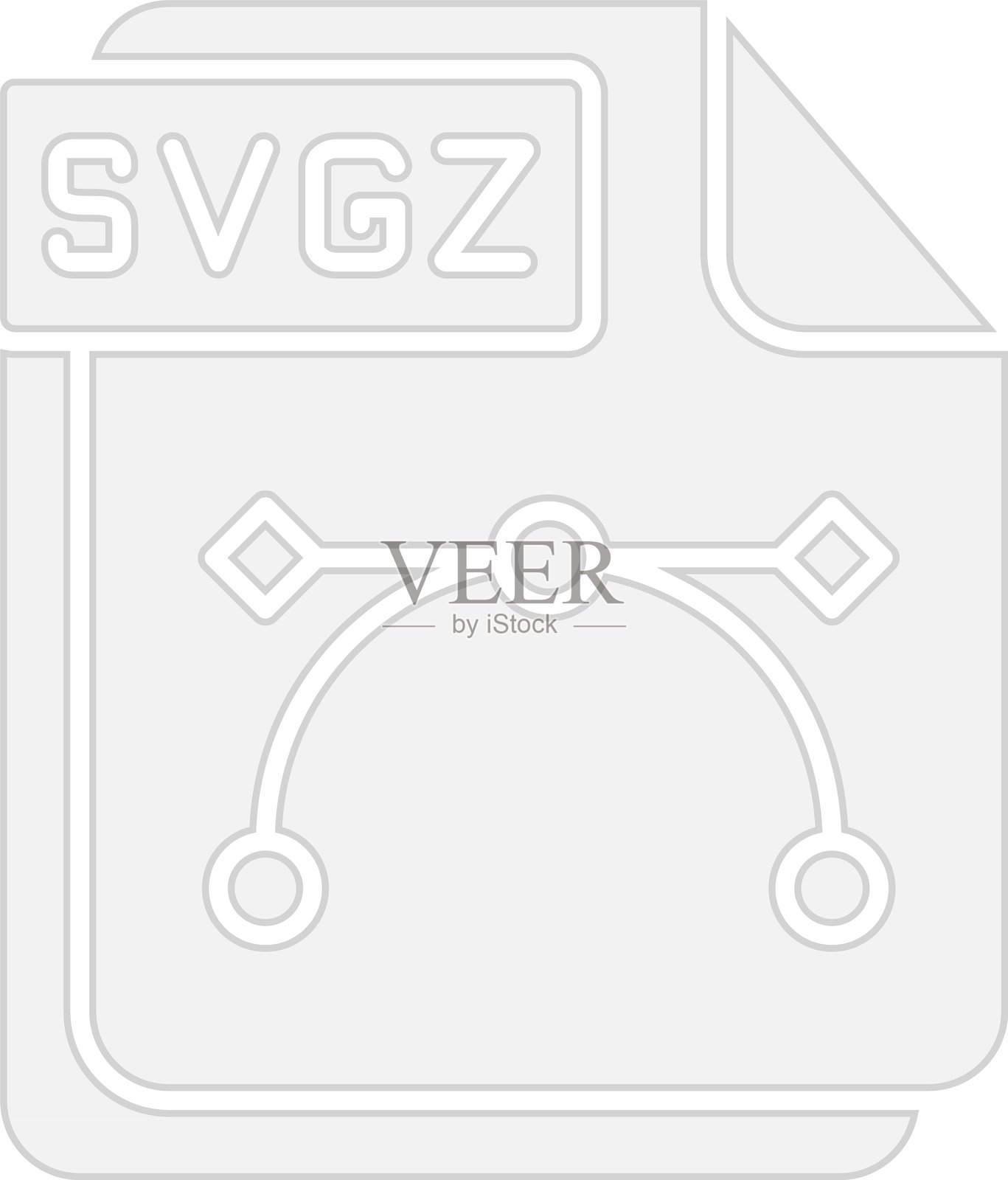 SVGZ 字形灰色图标插画图片素材