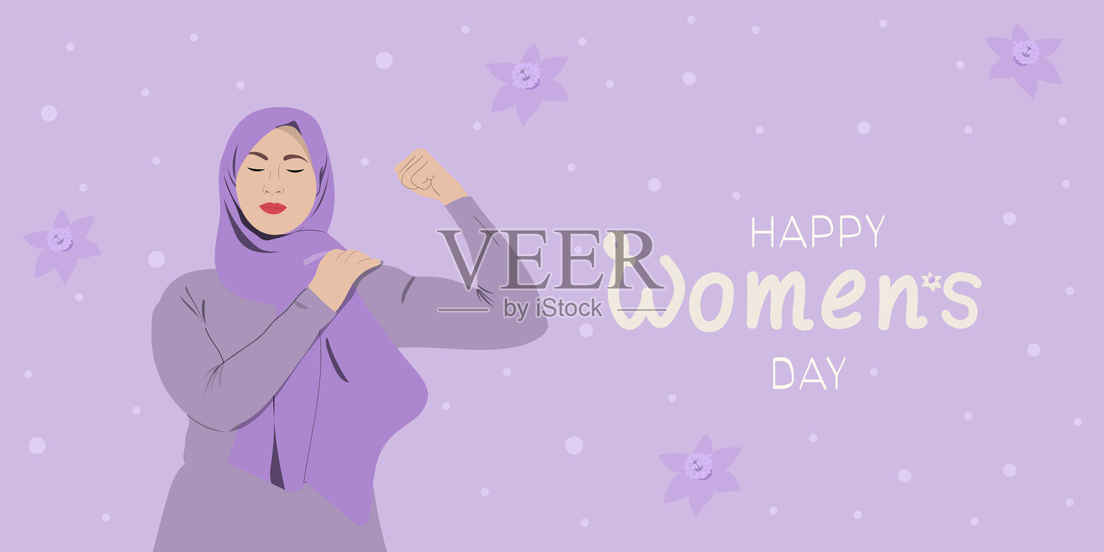 国际妇女节快乐插画图片素材