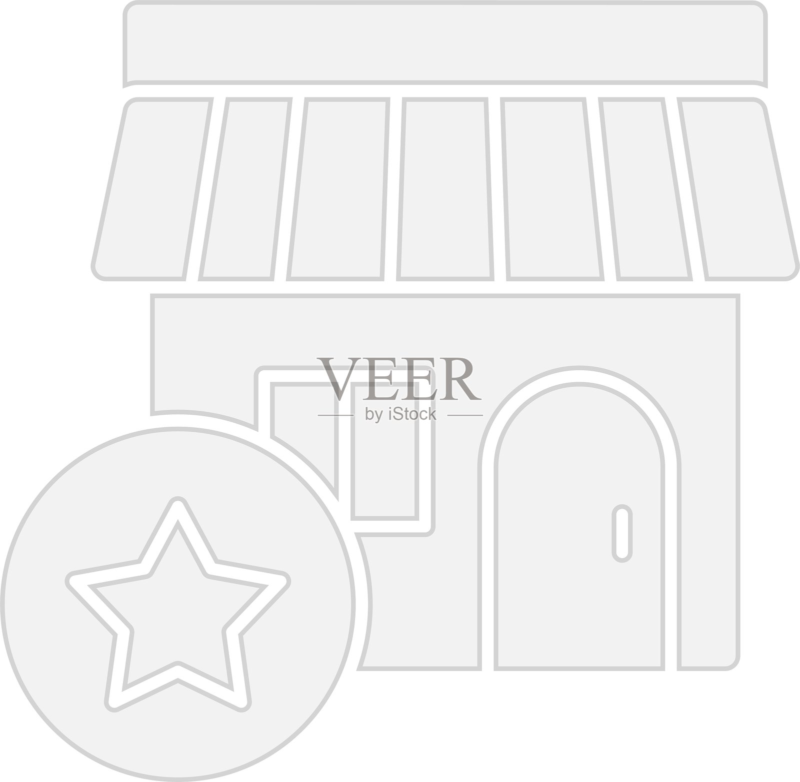 最喜欢的灰色图标插画图片素材