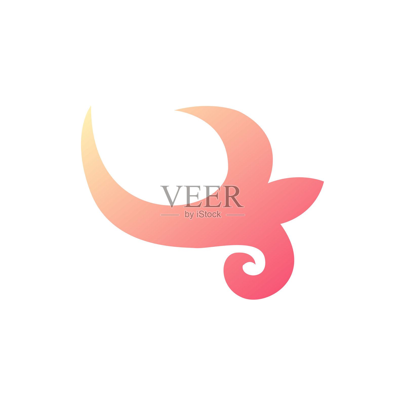 优美的克尔克兹民族装饰图案。插画图片素材