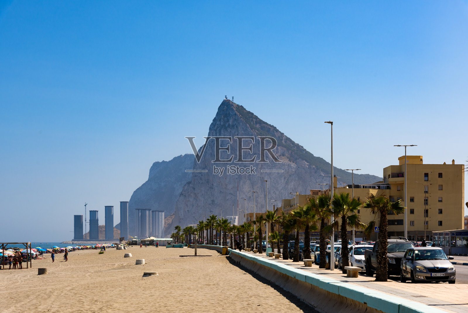 直布罗陀海湾照片摄影图片